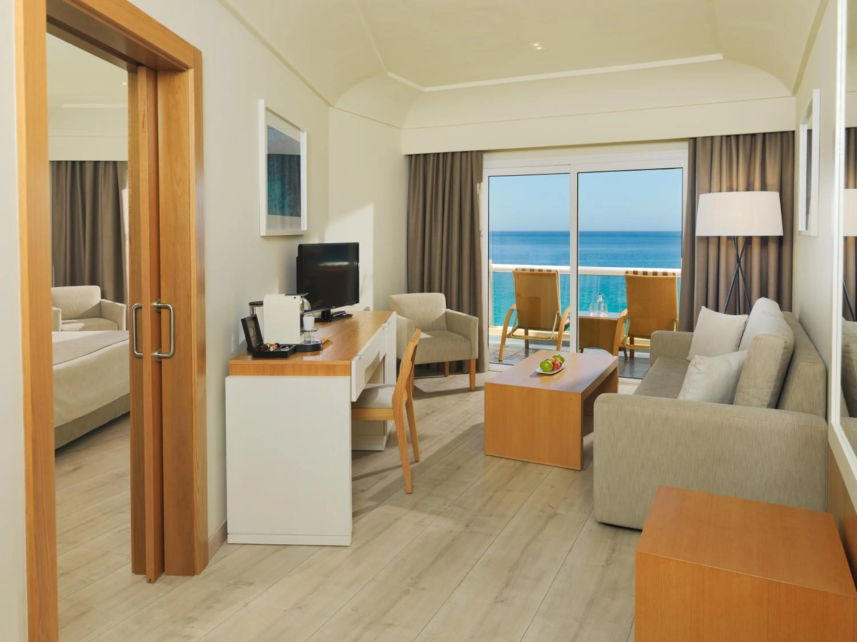 Living room, Bed in XQ El Palacete