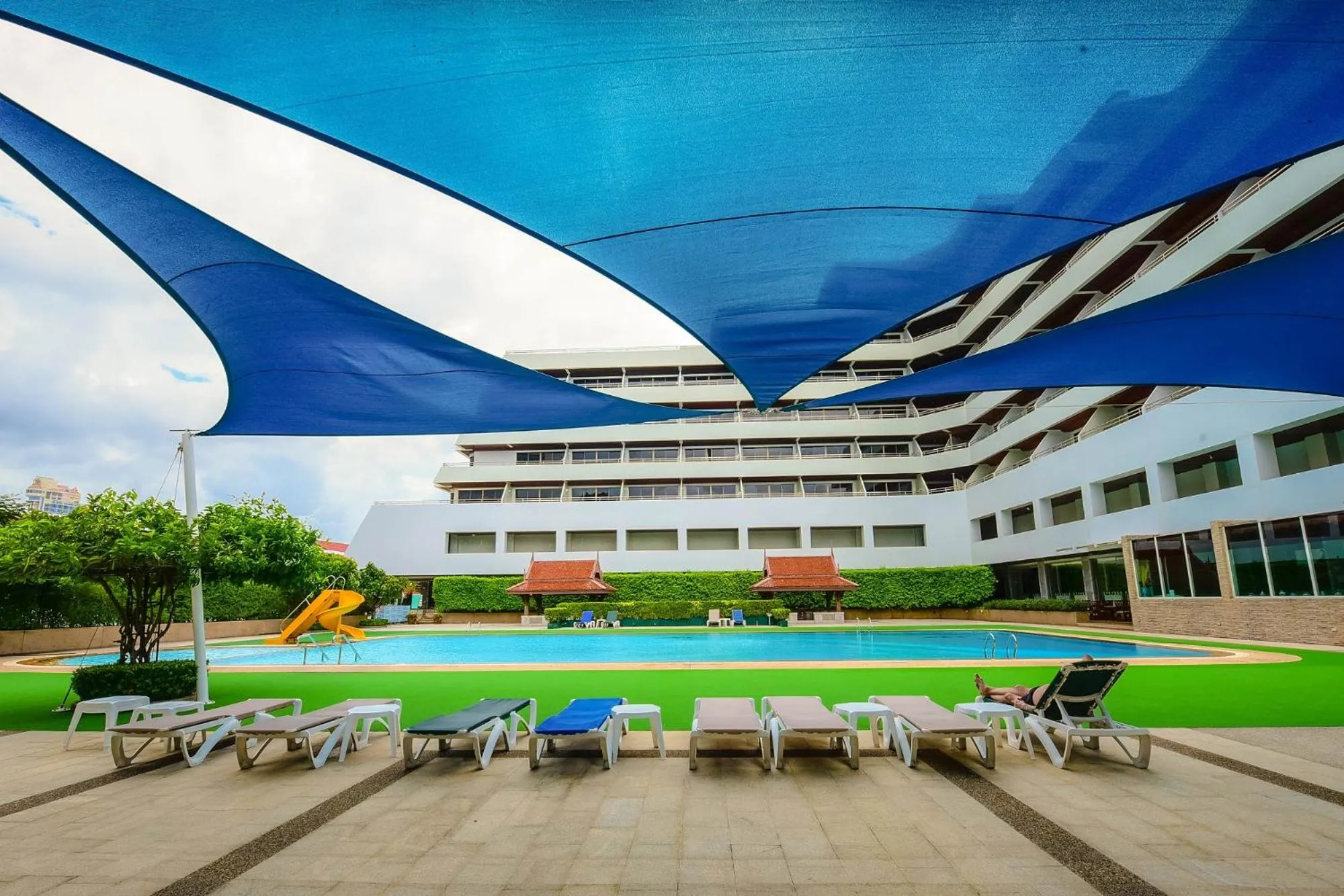 Swimming pool in Patong Resort Hotel - SHA Extra Plus