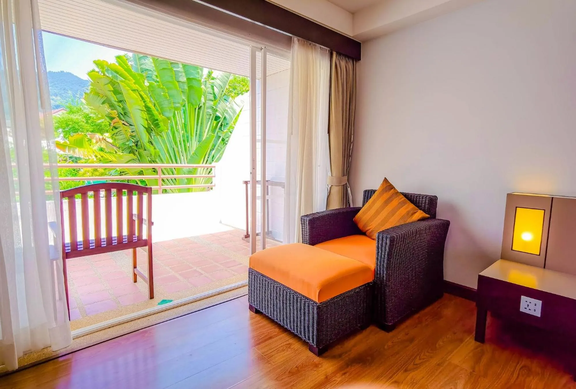 Seating area in Patong Resort Hotel - SHA Extra Plus