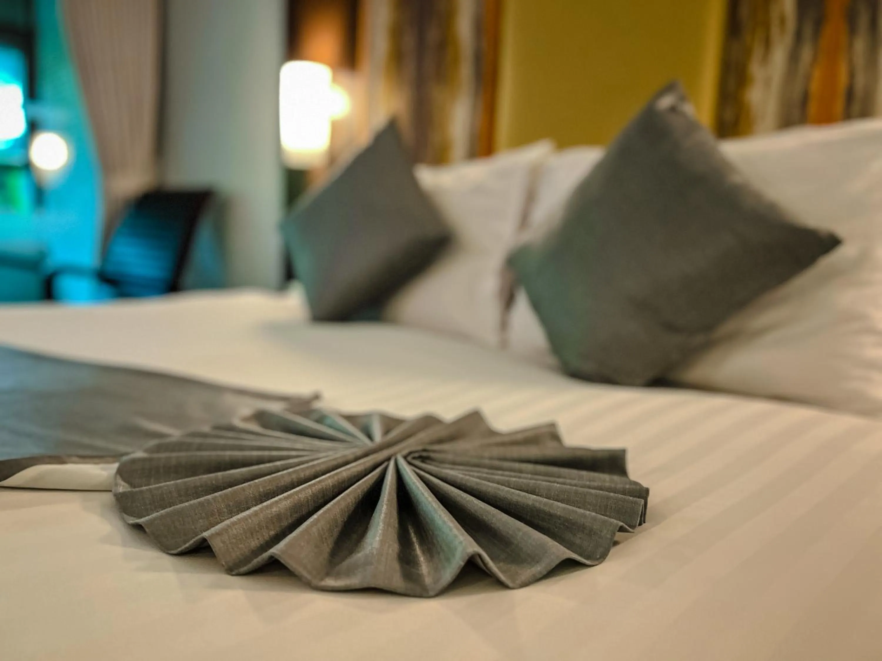 Bed in Patong Resort Hotel - SHA Extra Plus