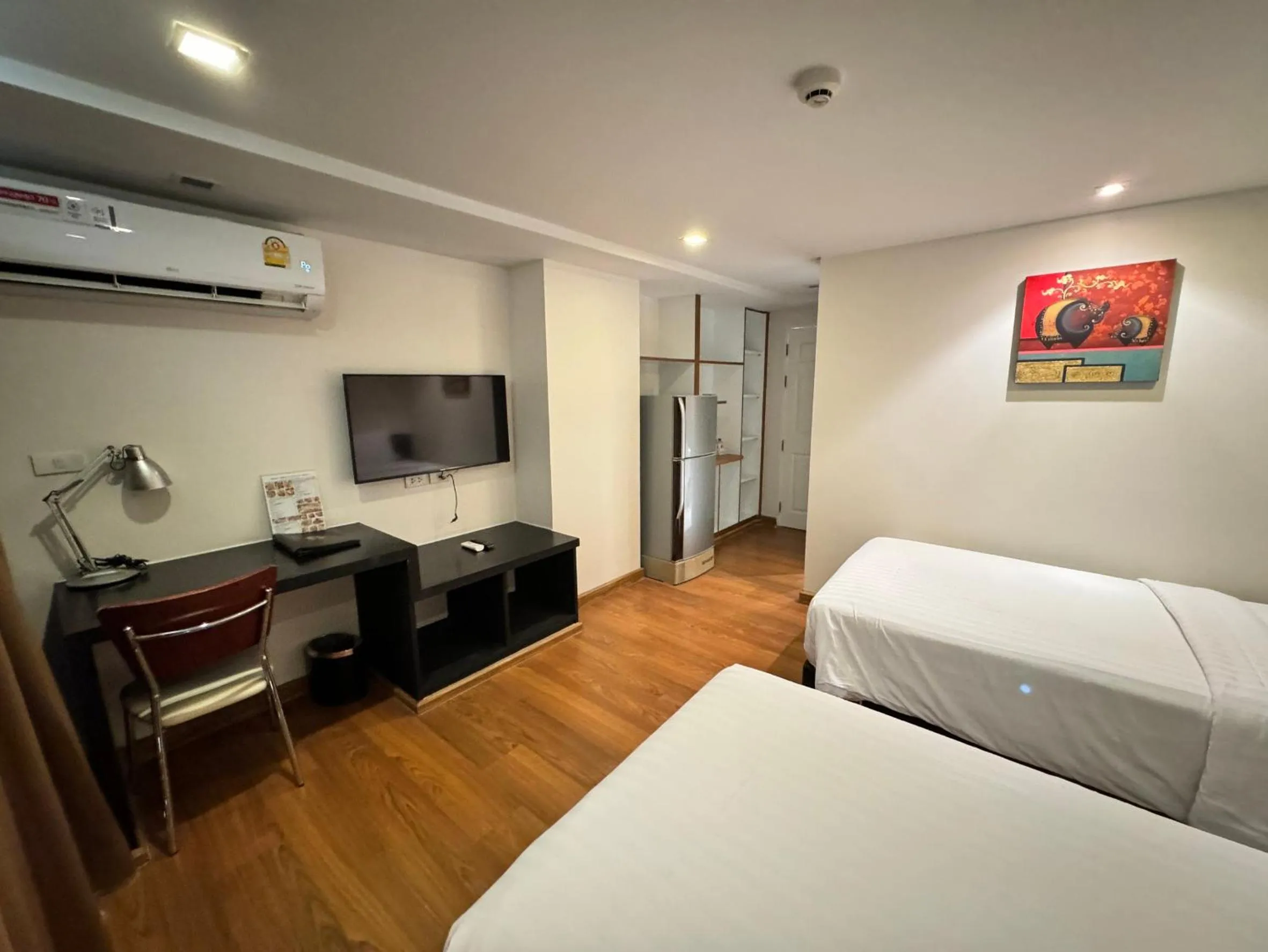 Bed in I Residence Hotel Sathorn