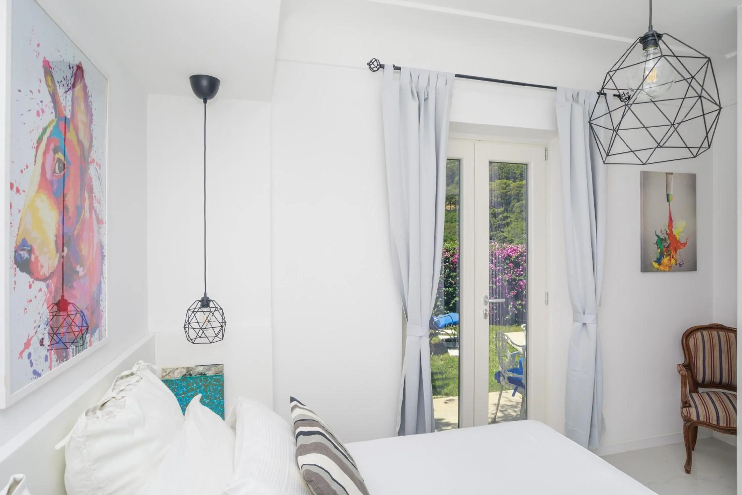 Bed in JUNIORSUITEB&B