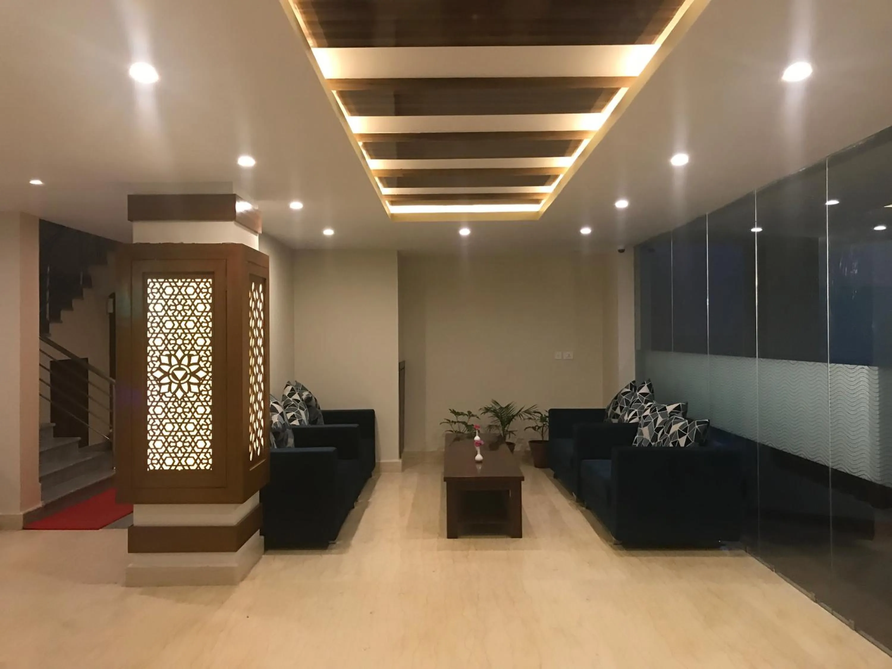 Lobby or reception in Kaveri Inn