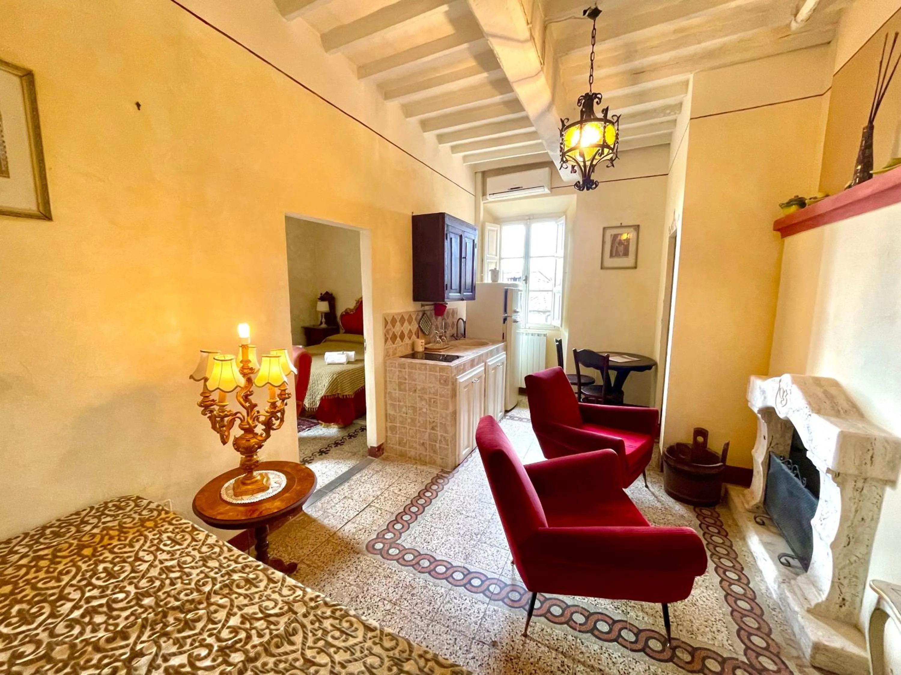 Living room in Palazzo Barbini Dimora Storica