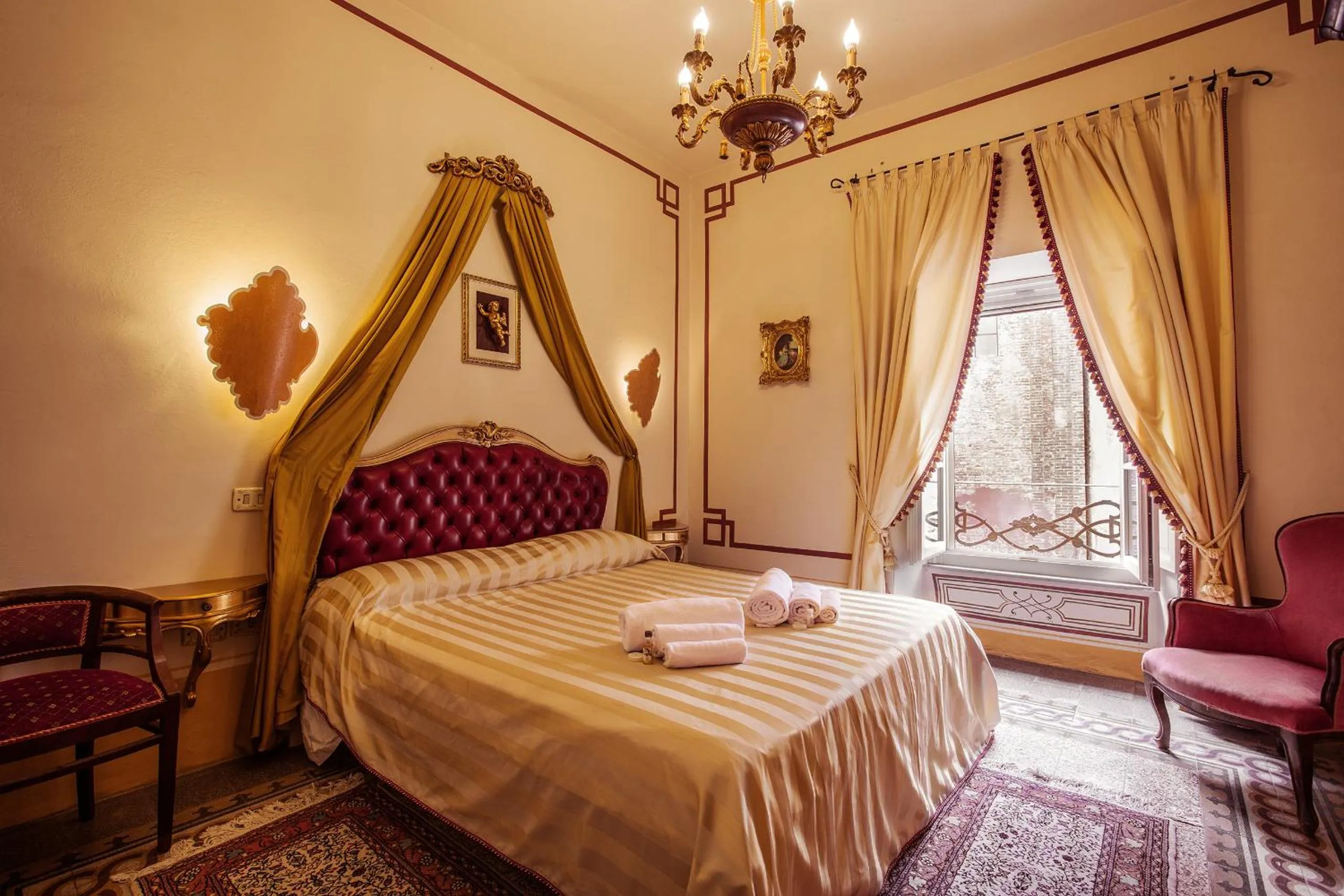 Bed in Palazzo Barbini Dimora Storica