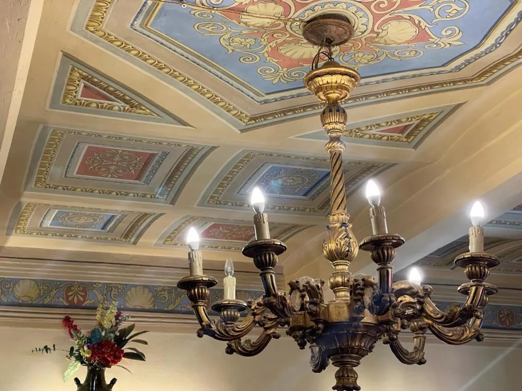 Decorative detail in Palazzo Barbini Dimora Storica