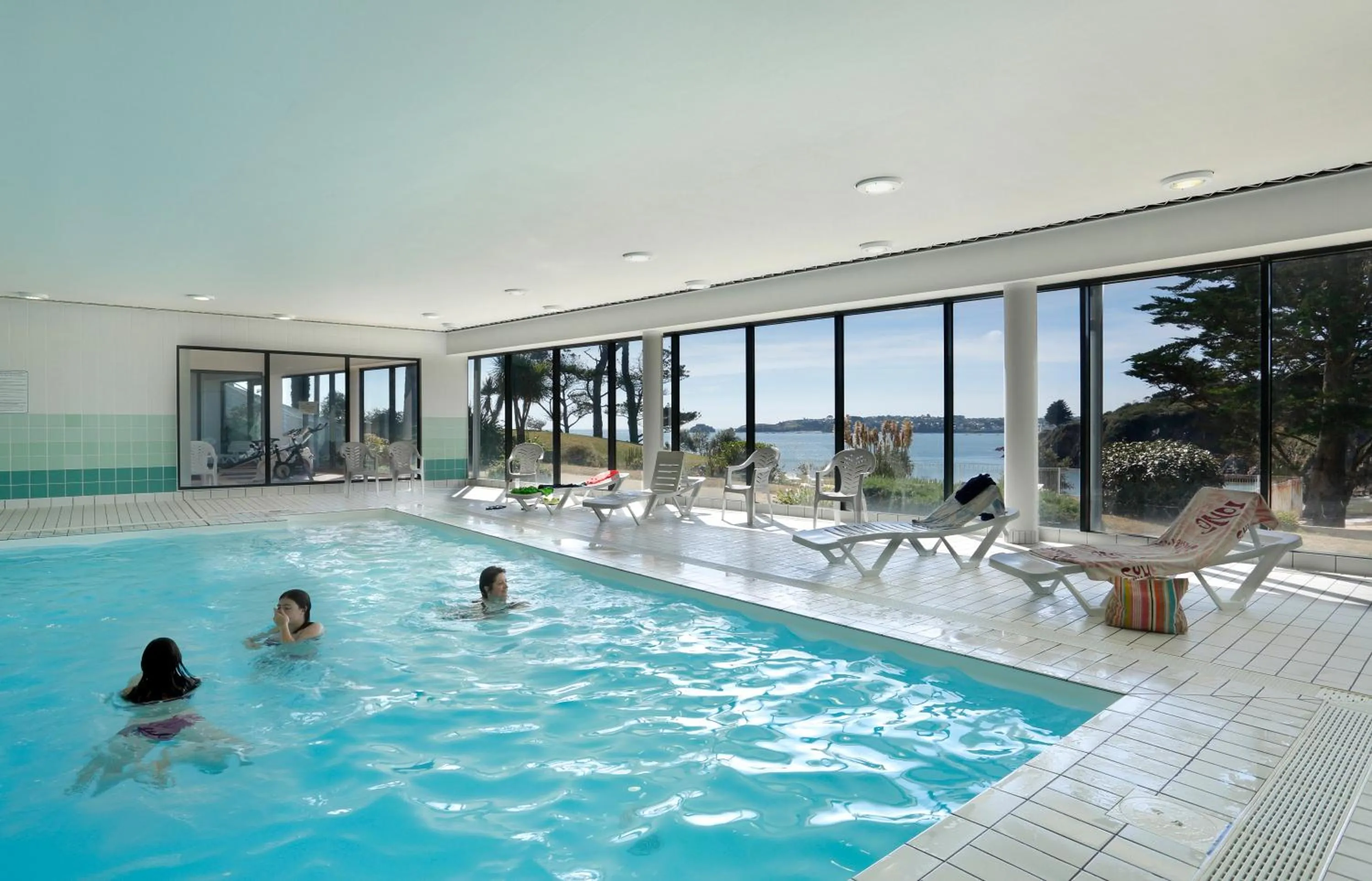 Swimming pool in Résidence Néméa Iroise Armorique