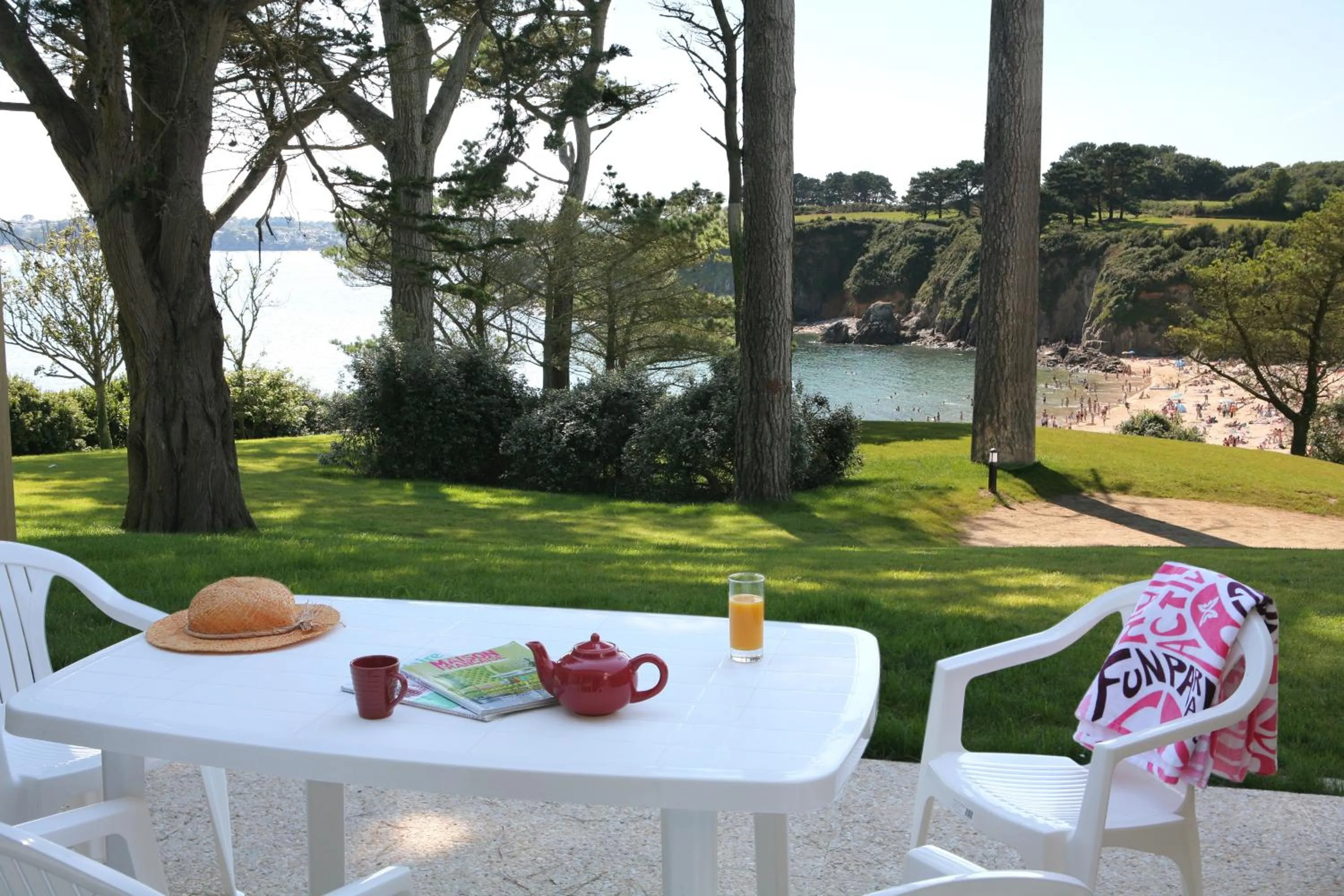 Balcony/Terrace in Résidence Néméa Iroise Armorique