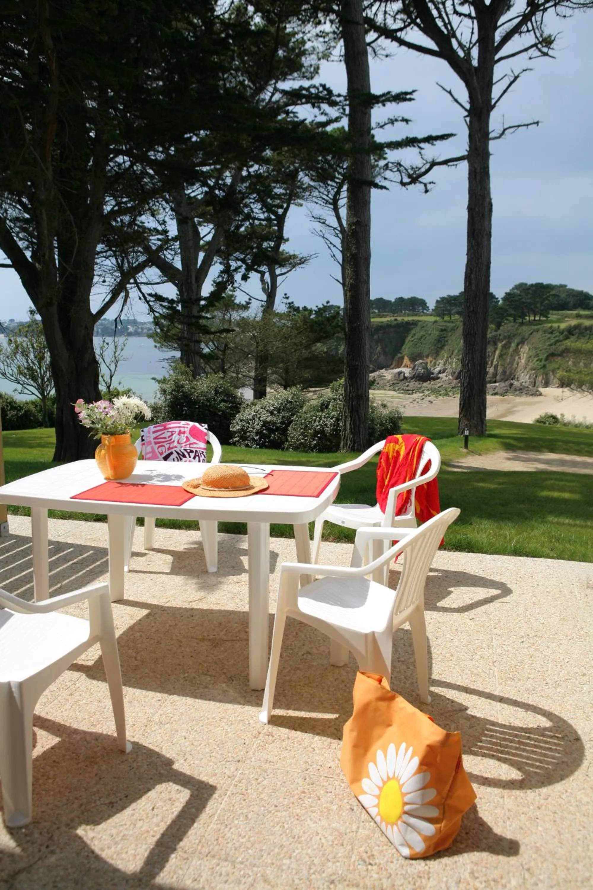 Balcony/Terrace in Résidence Néméa Iroise Armorique