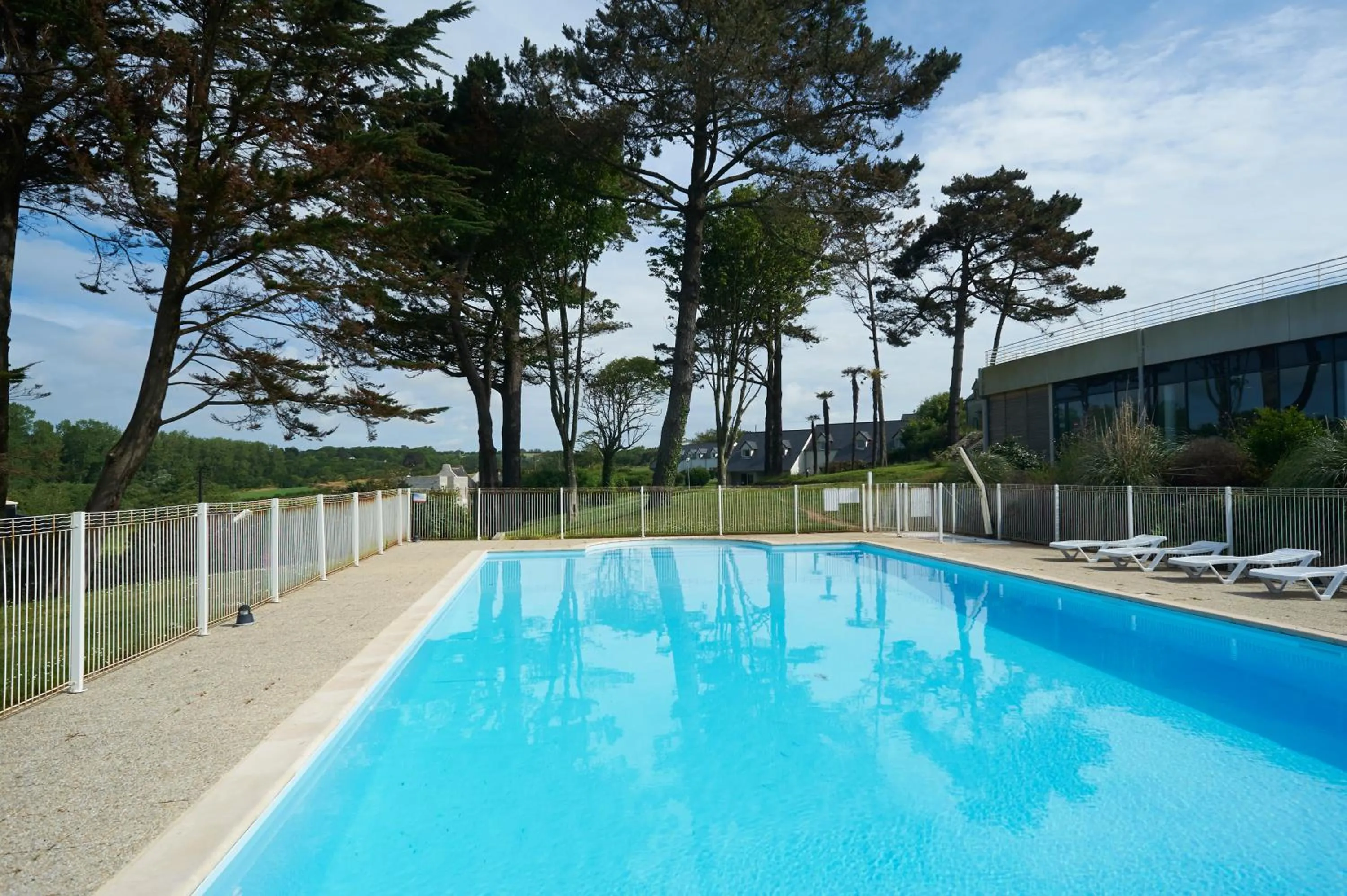 Swimming pool in Résidence Néméa Iroise Armorique