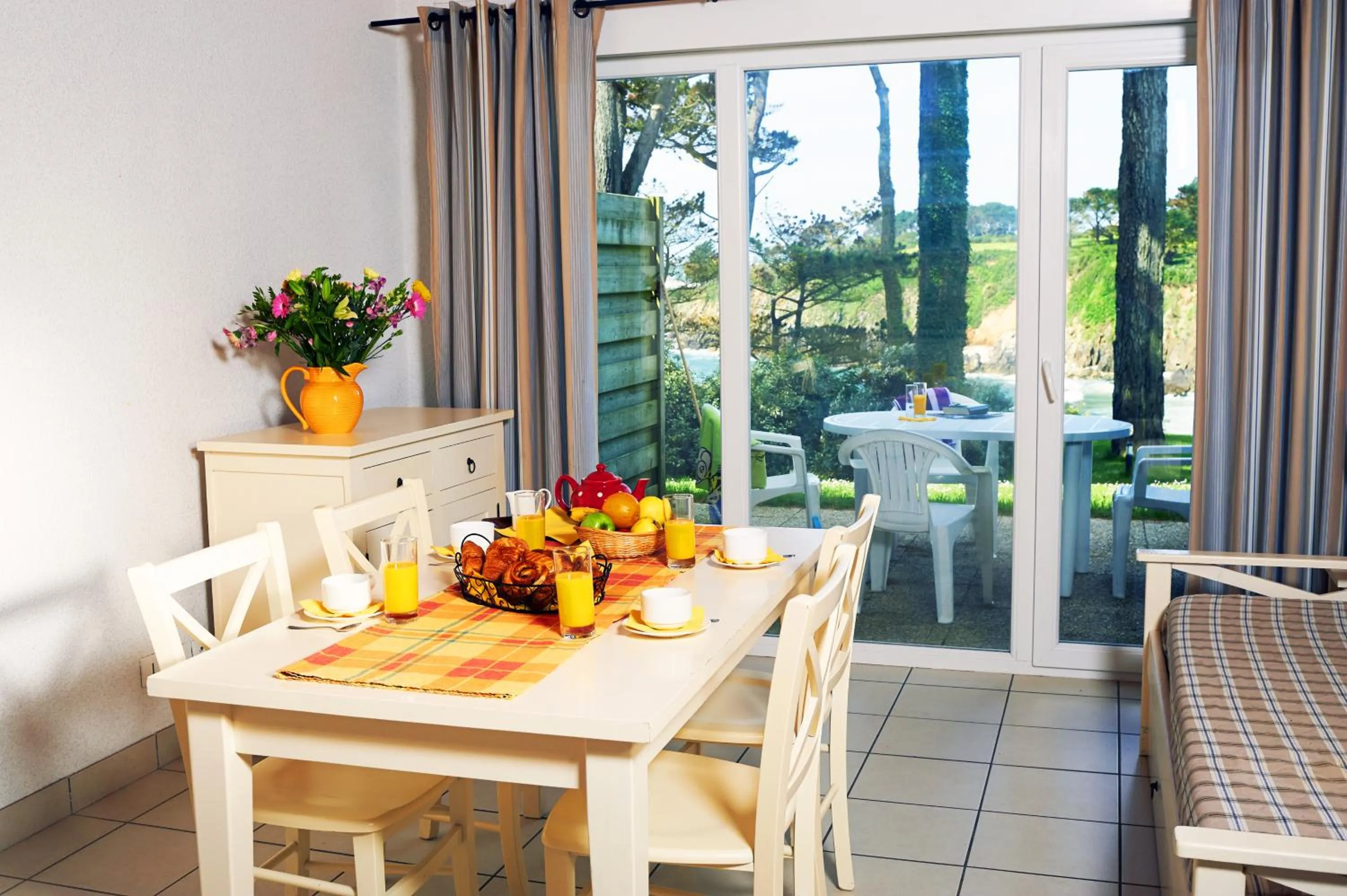 Living room in Résidence Néméa Iroise Armorique