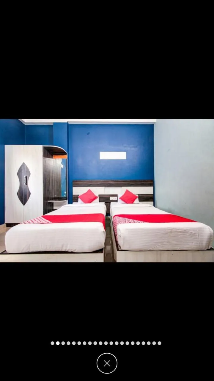 Bed in Hotel Radiation Deoghar