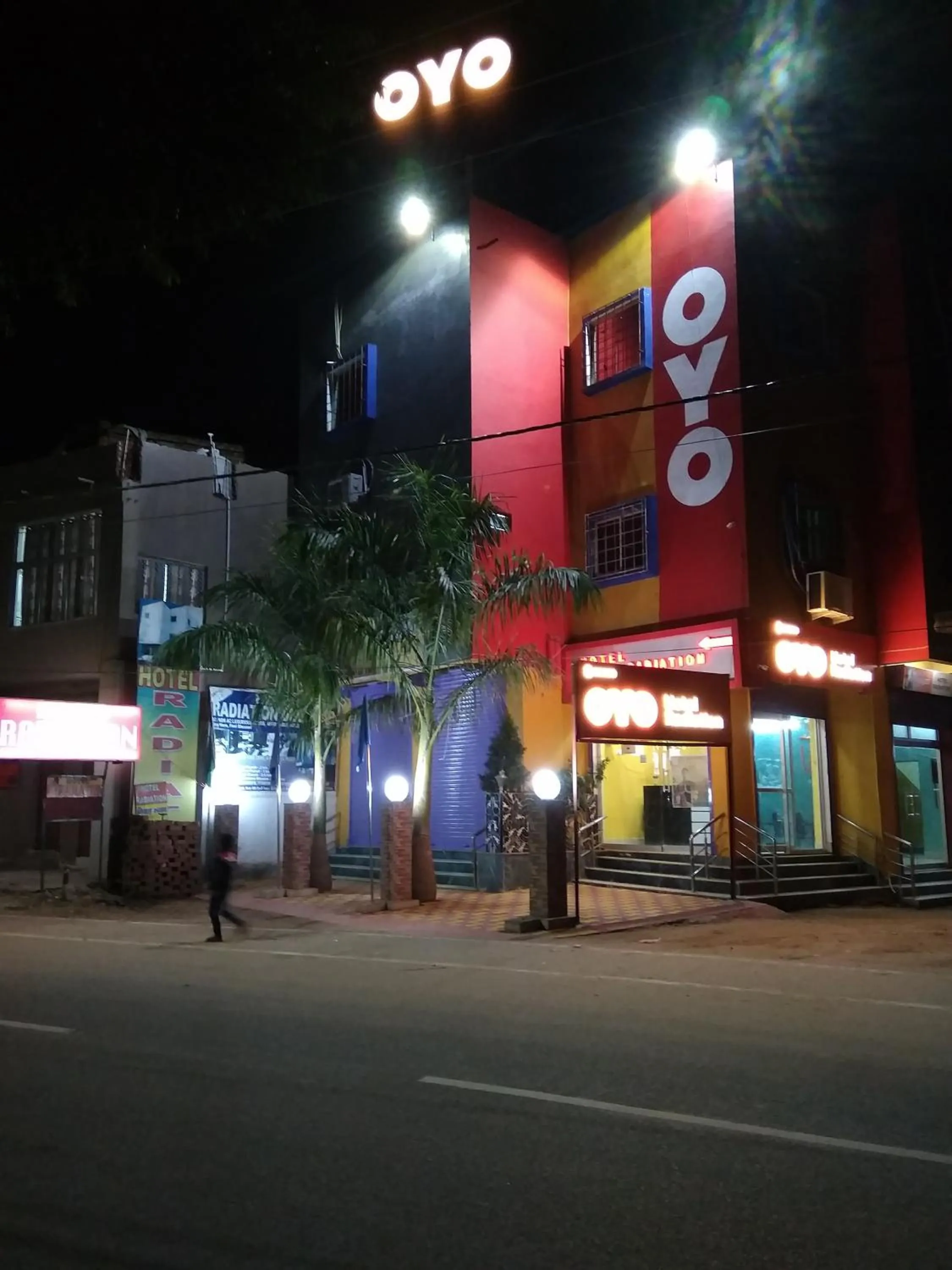 Facade/entrance in Hotel Radiation Deoghar