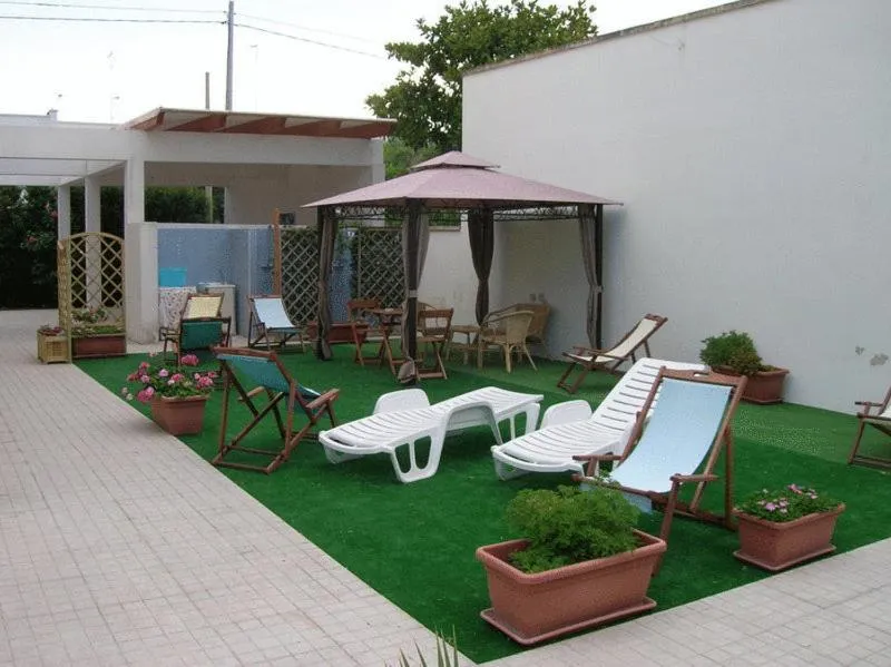 Seating area in Residence Blue Sky - San Foca