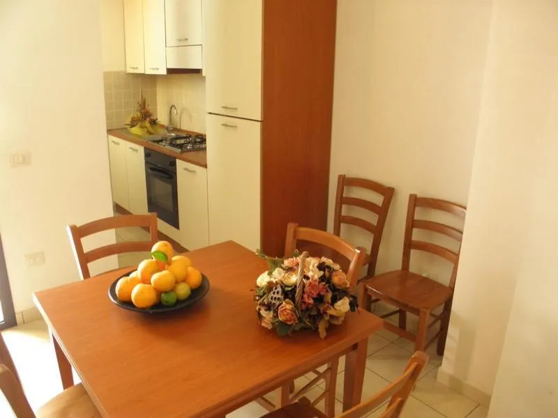 Kitchen or kitchenette in Residence Blue Sky - San Foca