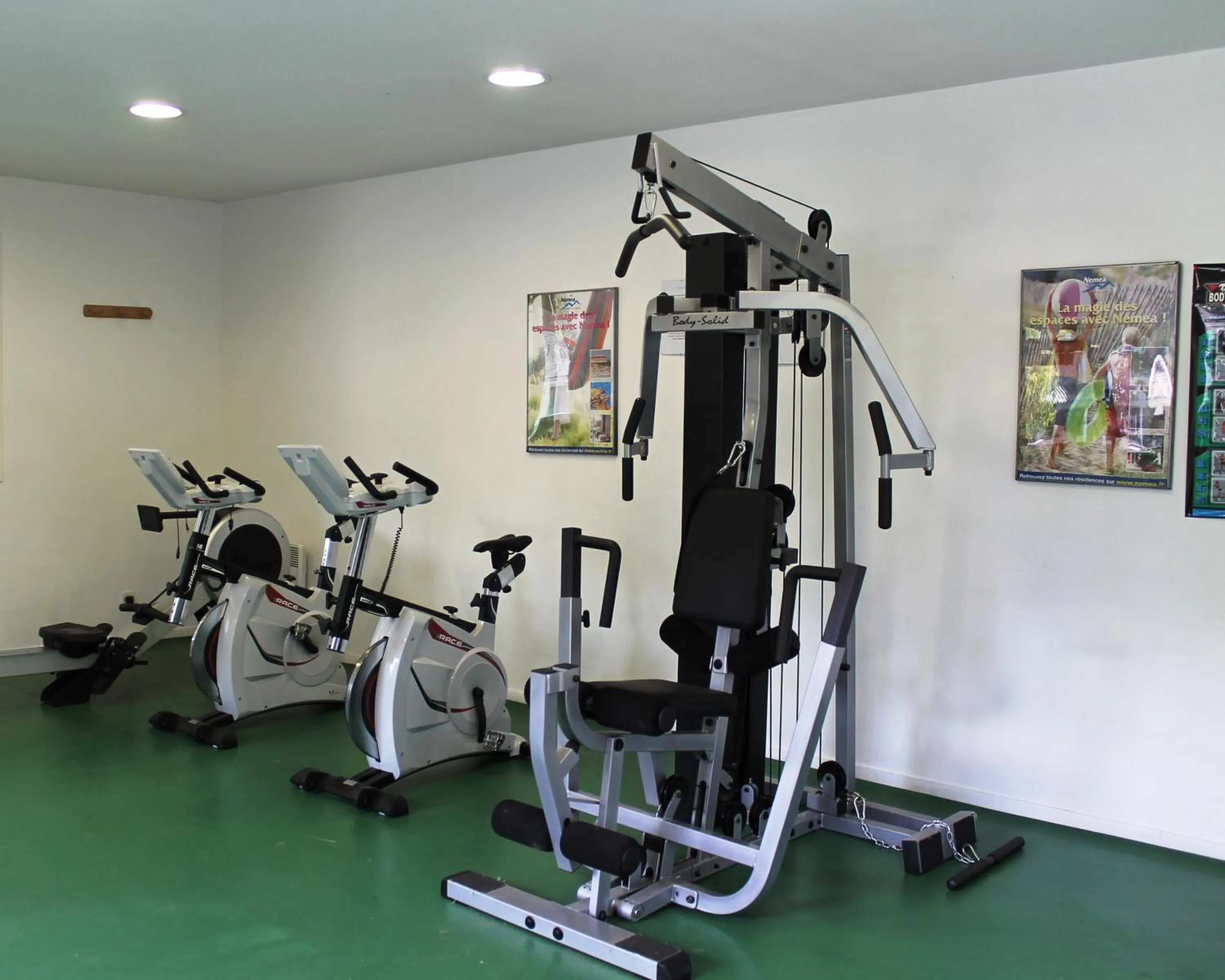 Fitness centre/facilities in Résidence Néméa Les Rives de Saint Brice