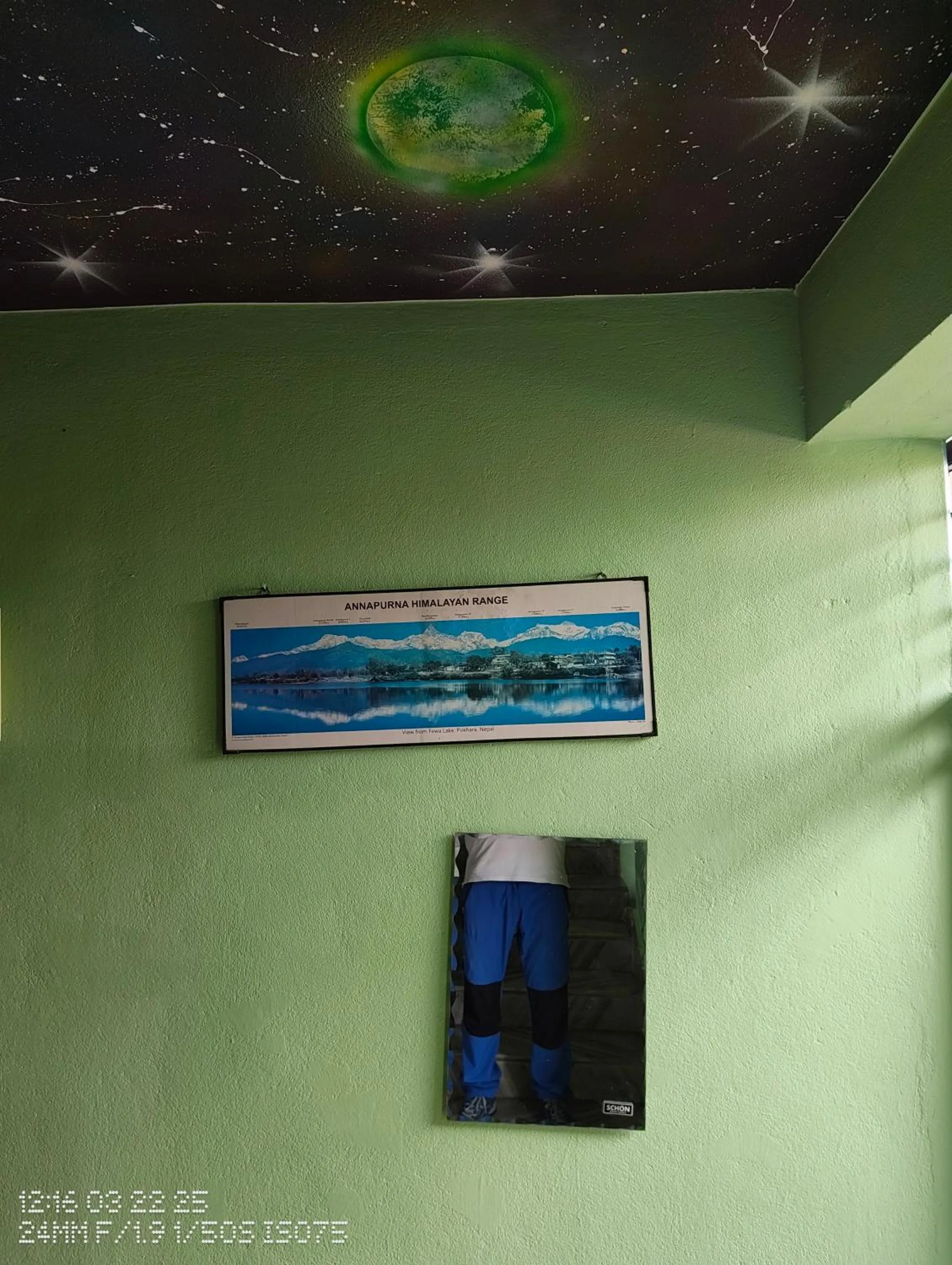 Decorative detail in Harry Guest House & Restaurant