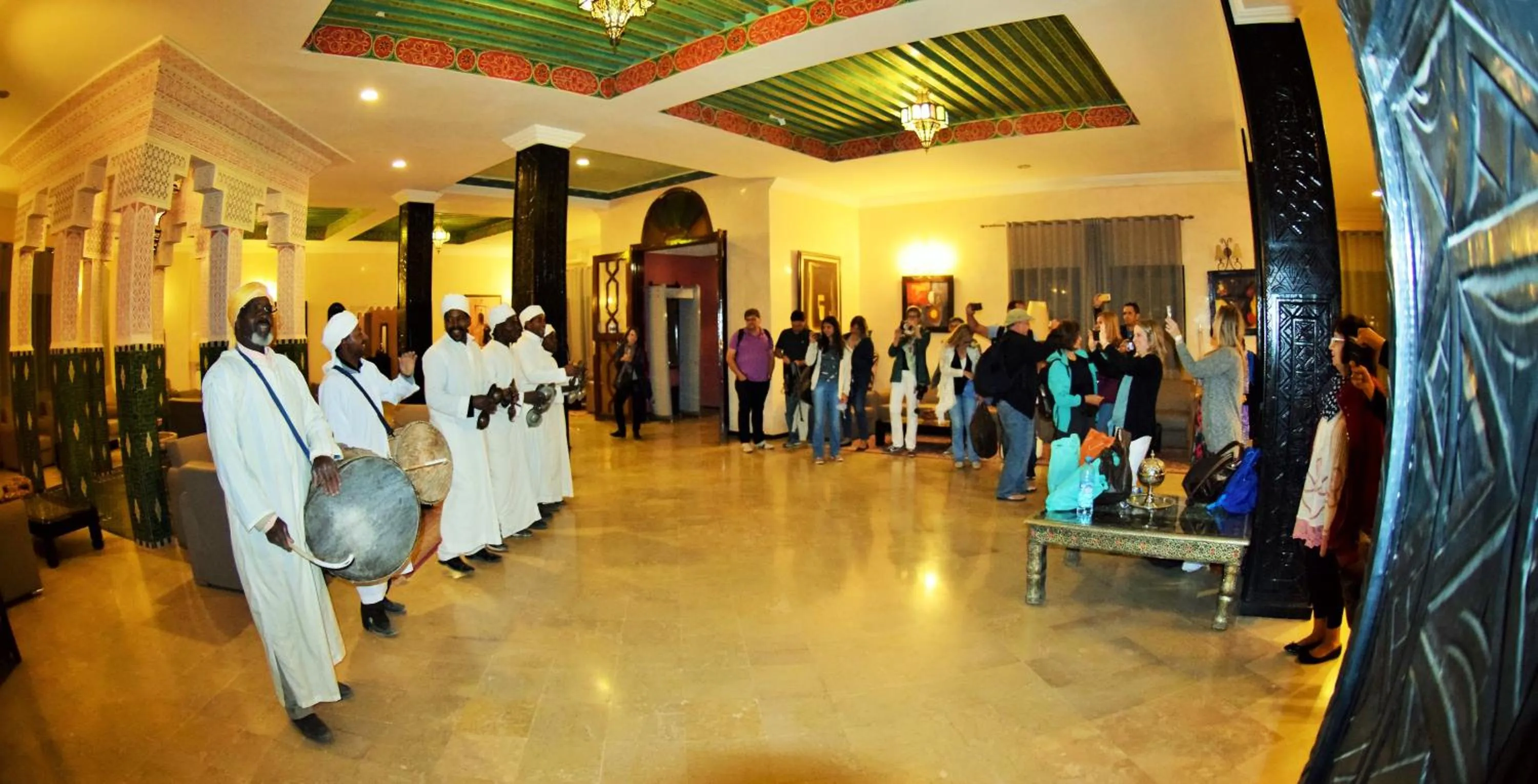 Living room in Palm's Hotel Club