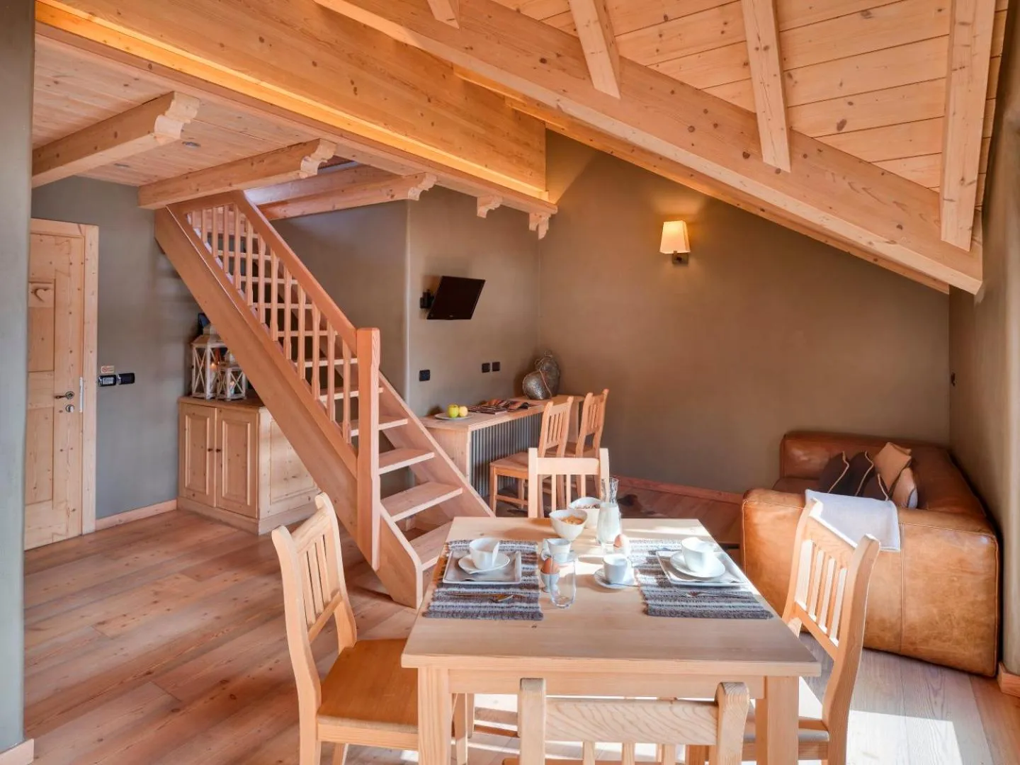 Kitchen or kitchenette in Agriturismo Rini
