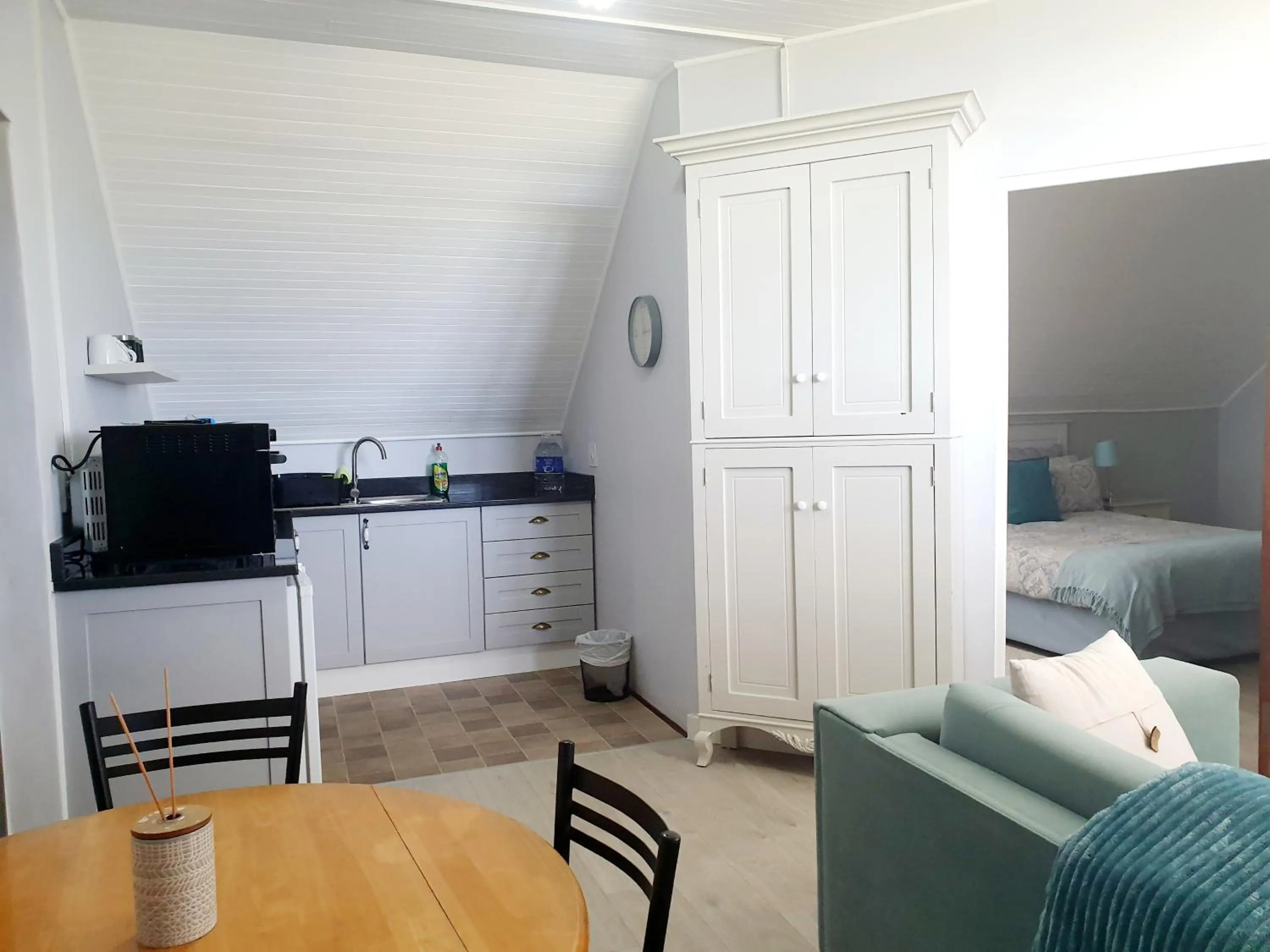 Kitchen or kitchenette, Bed in Stoneridge farm