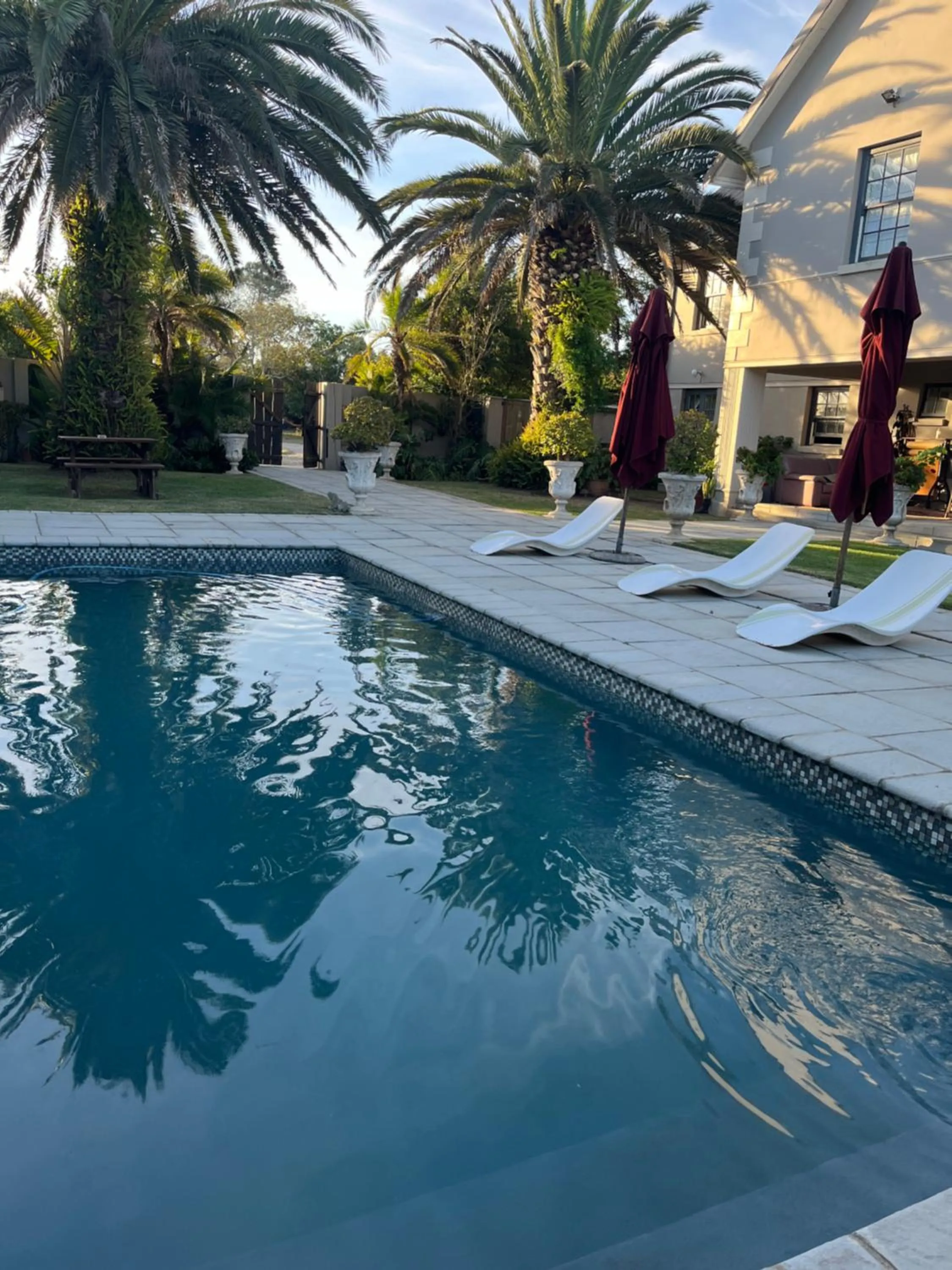 Inner courtyard view in Stoneridge farm