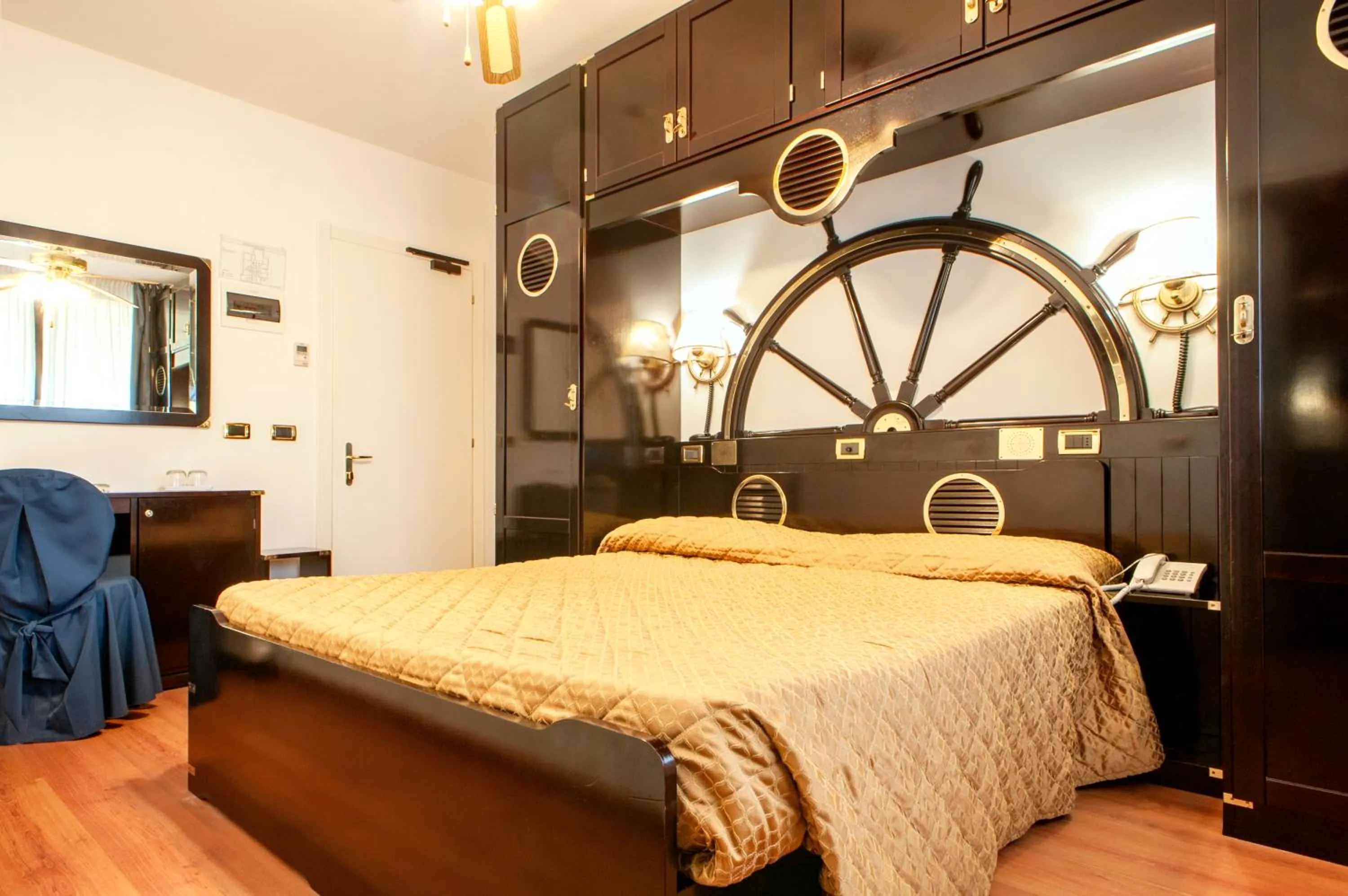 Bed in Hotel Villa Lo Scoglietto