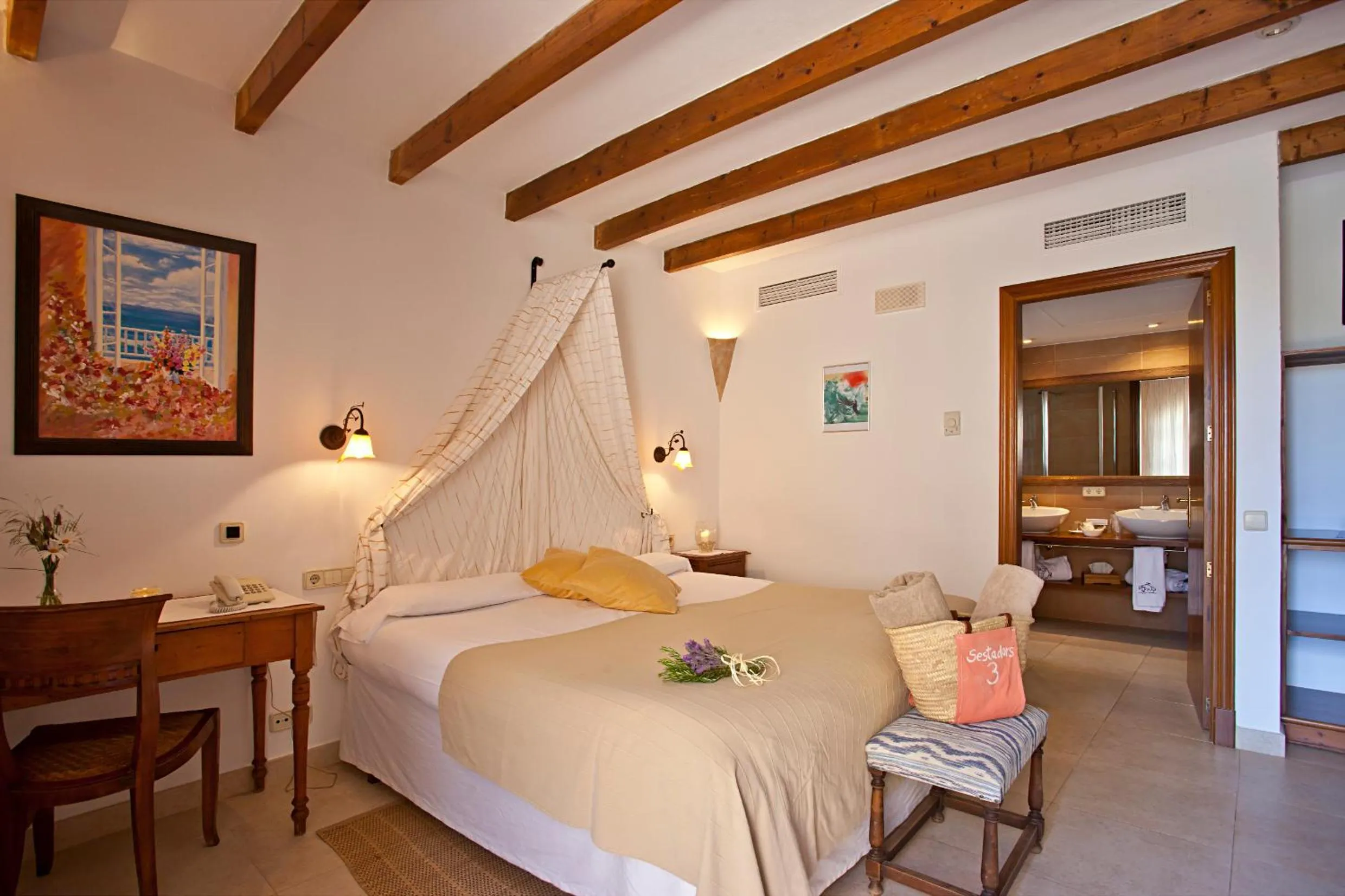 Bedroom, Bed in Agroturisme Na Martina