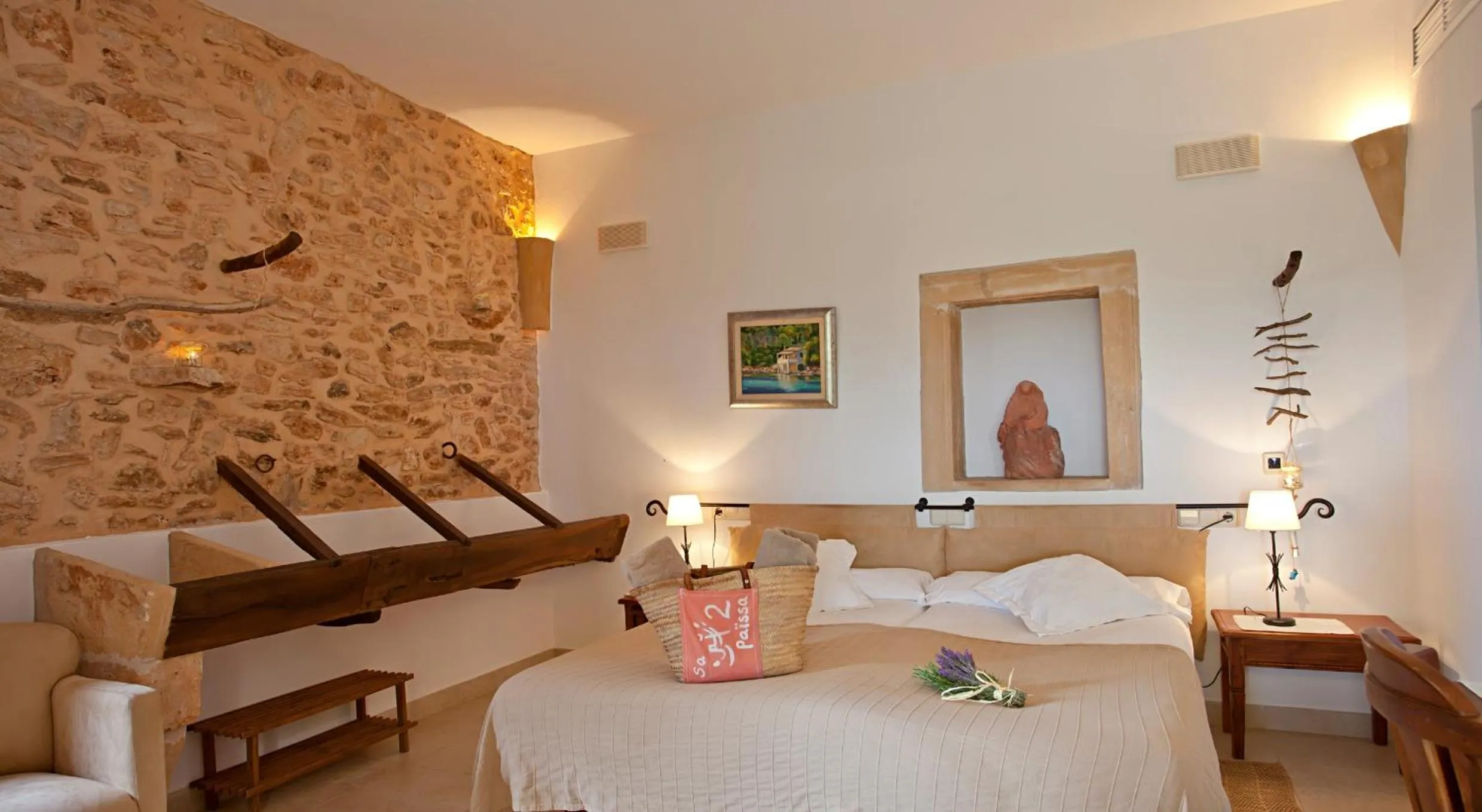 Bedroom, Bed in Agroturisme Na Martina