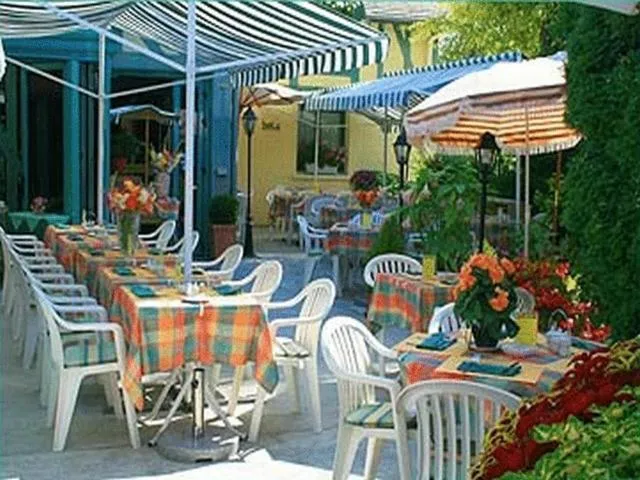 Balcony/Terrace in Logis Hôtel Le Pan De Bois