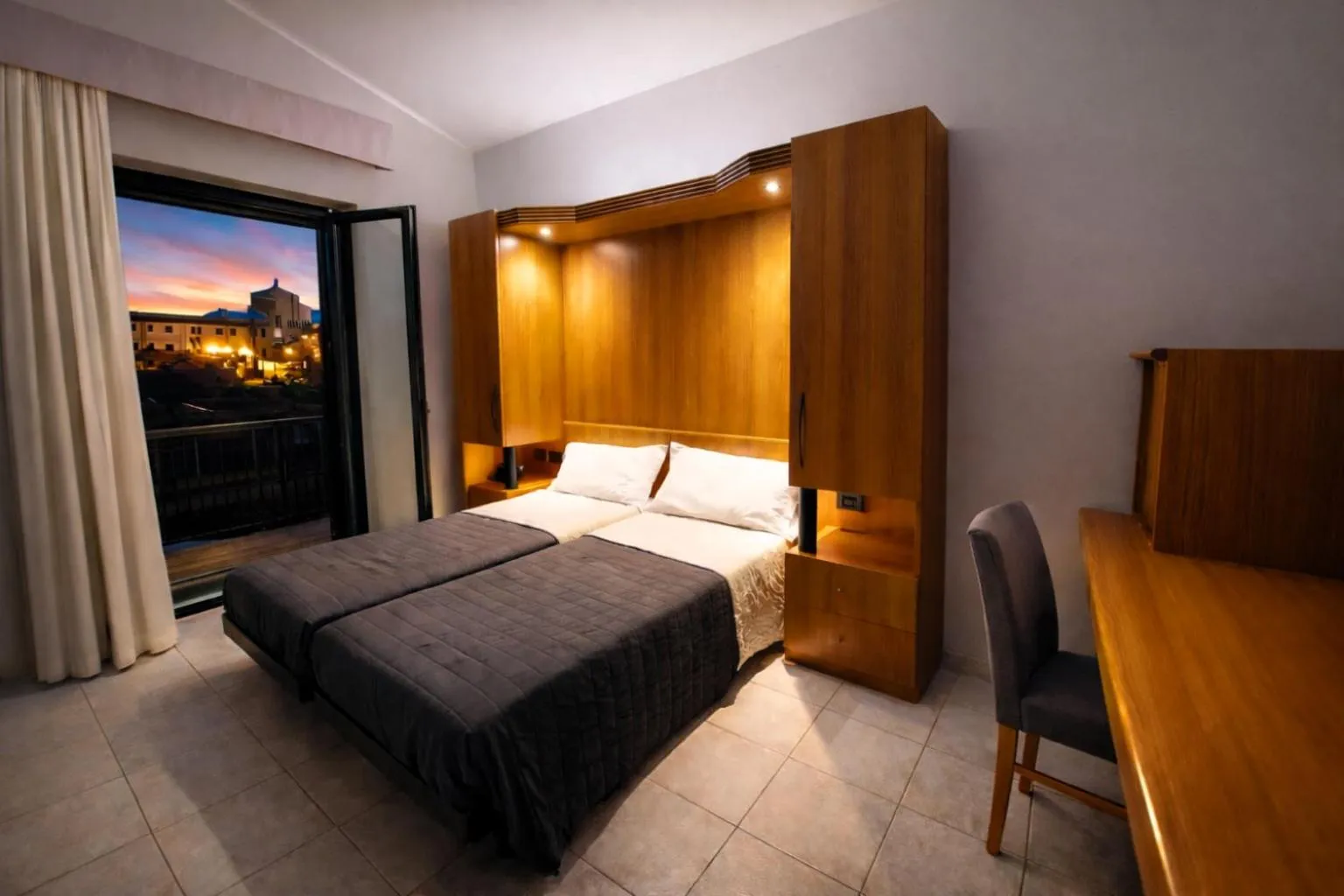 Bed in Hotel Colonne