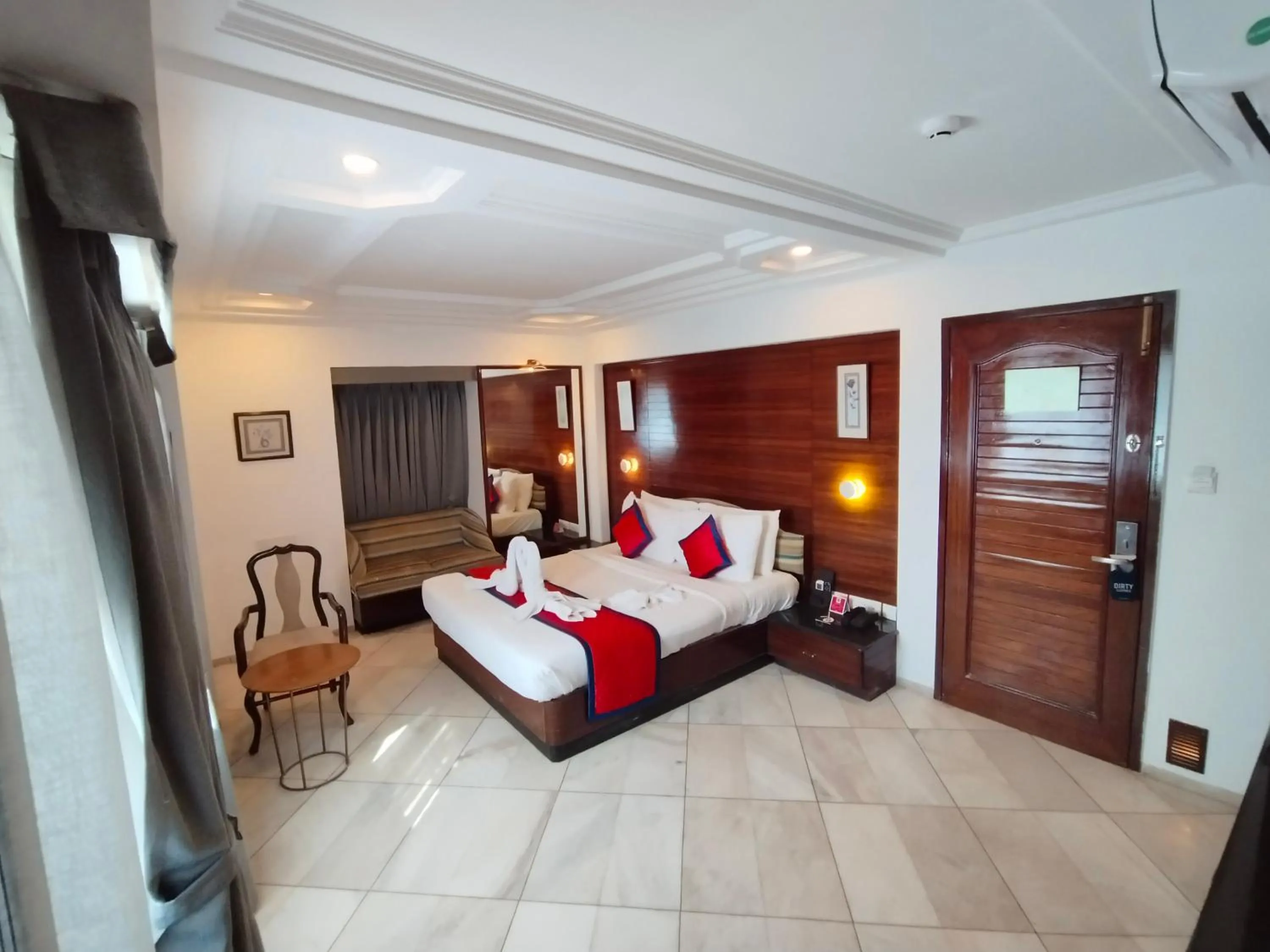 Bed in Spree Hotel Rajkot