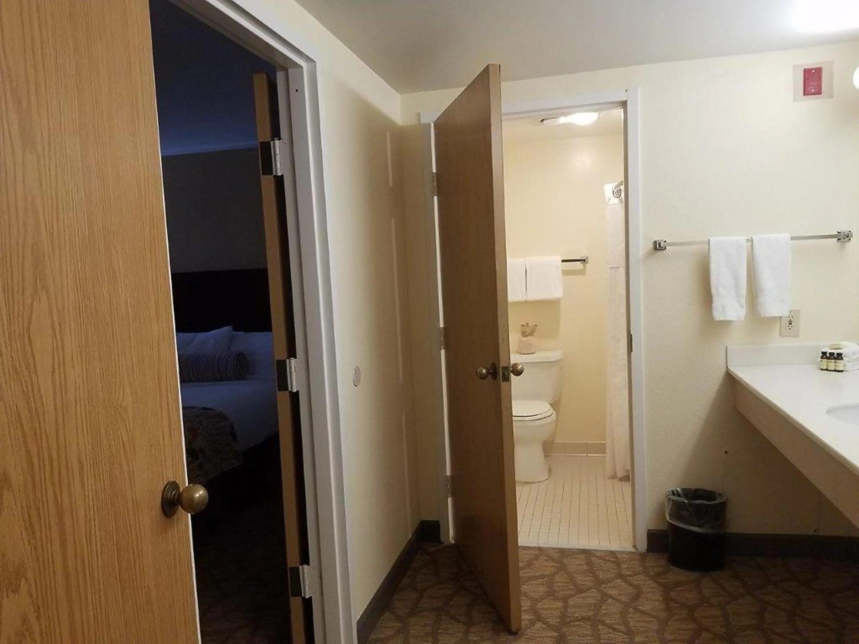 Bathroom in Airtel Plaza Hotel