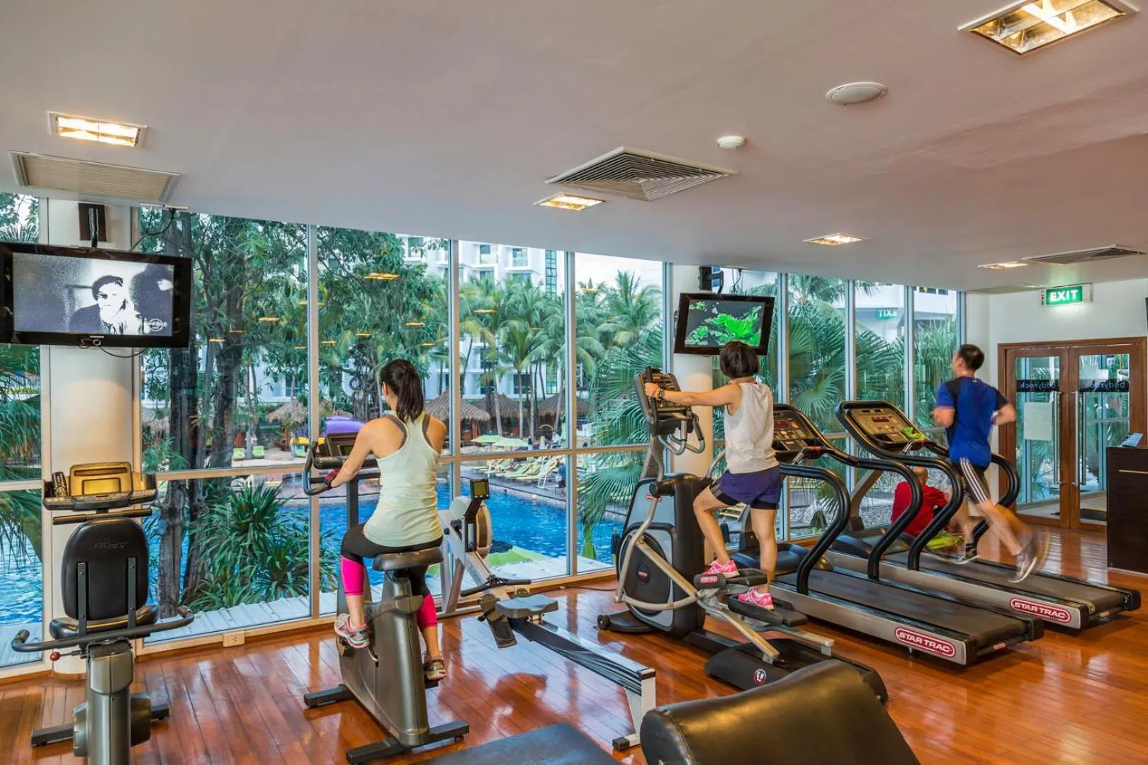 Fitness centre/facilities in Hard Rock Hotel Pattaya