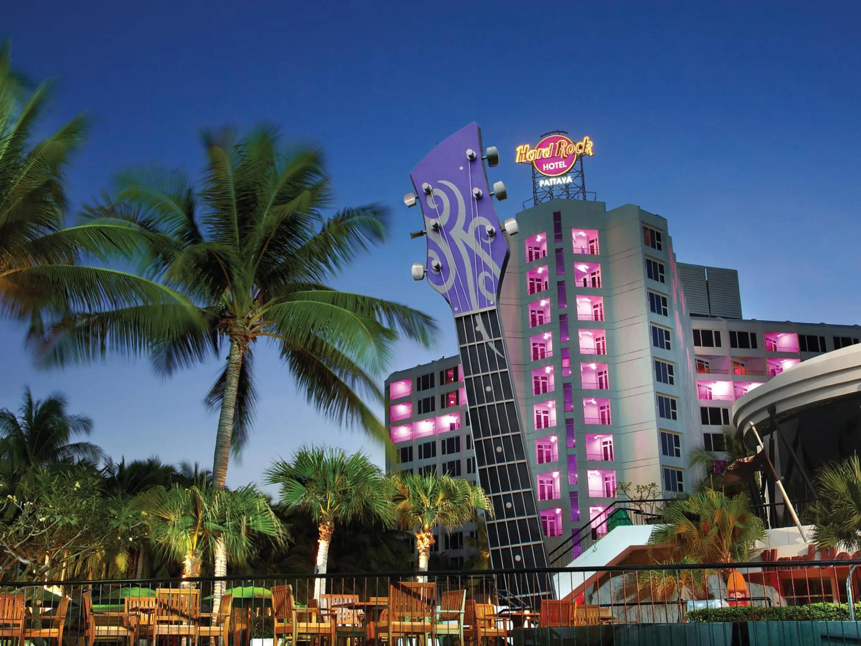 Property building in Hard Rock Hotel Pattaya