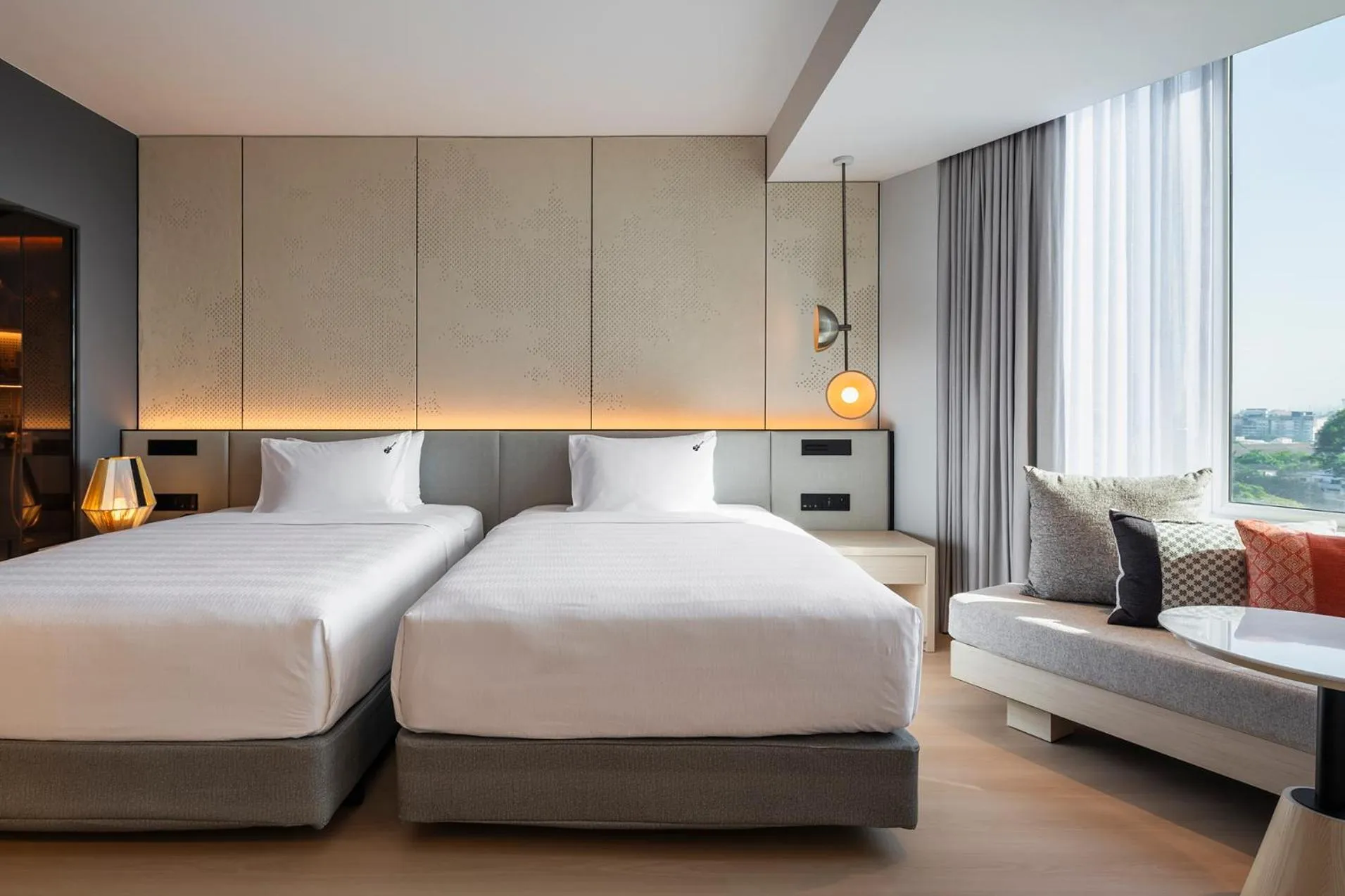 Bedroom, Bed in Hard Rock Hotel Pattaya