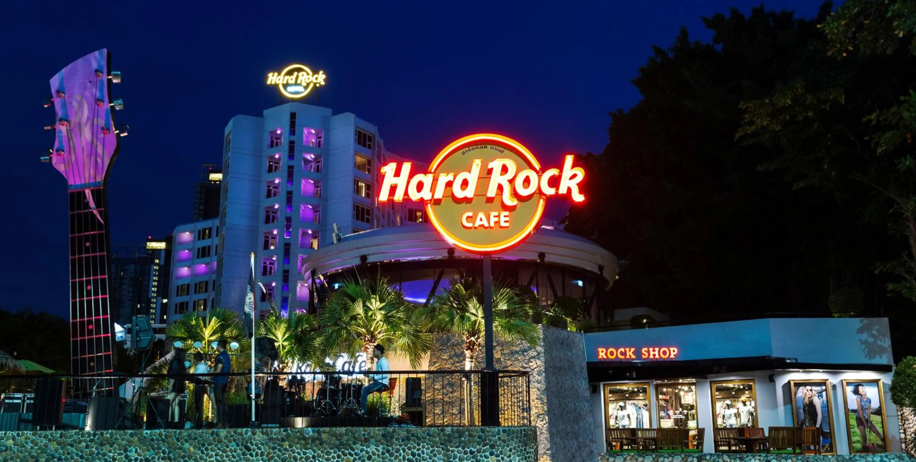 Restaurant/places to eat in Hard Rock Hotel Pattaya