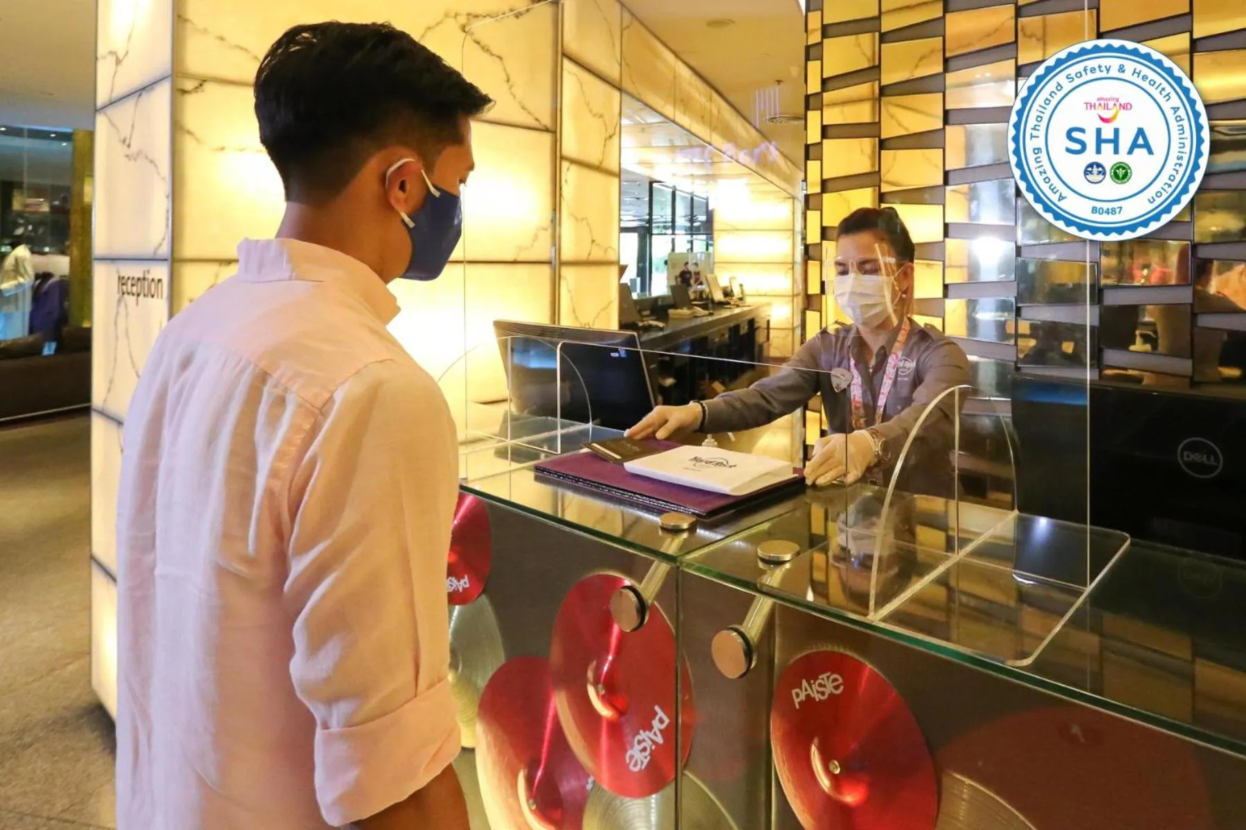 Lobby or reception in Hard Rock Hotel Pattaya