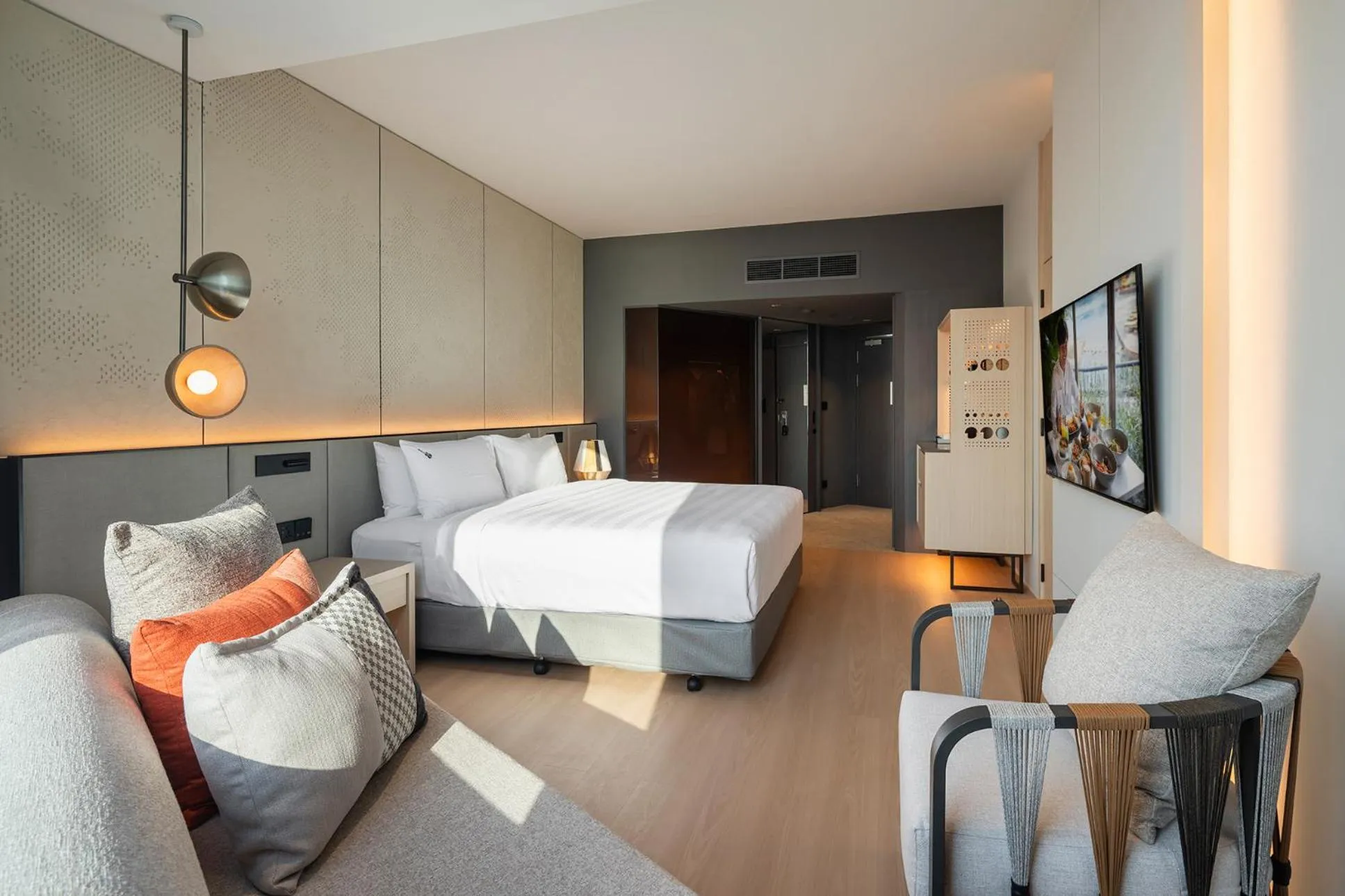 Bedroom, Bed in Hard Rock Hotel Pattaya