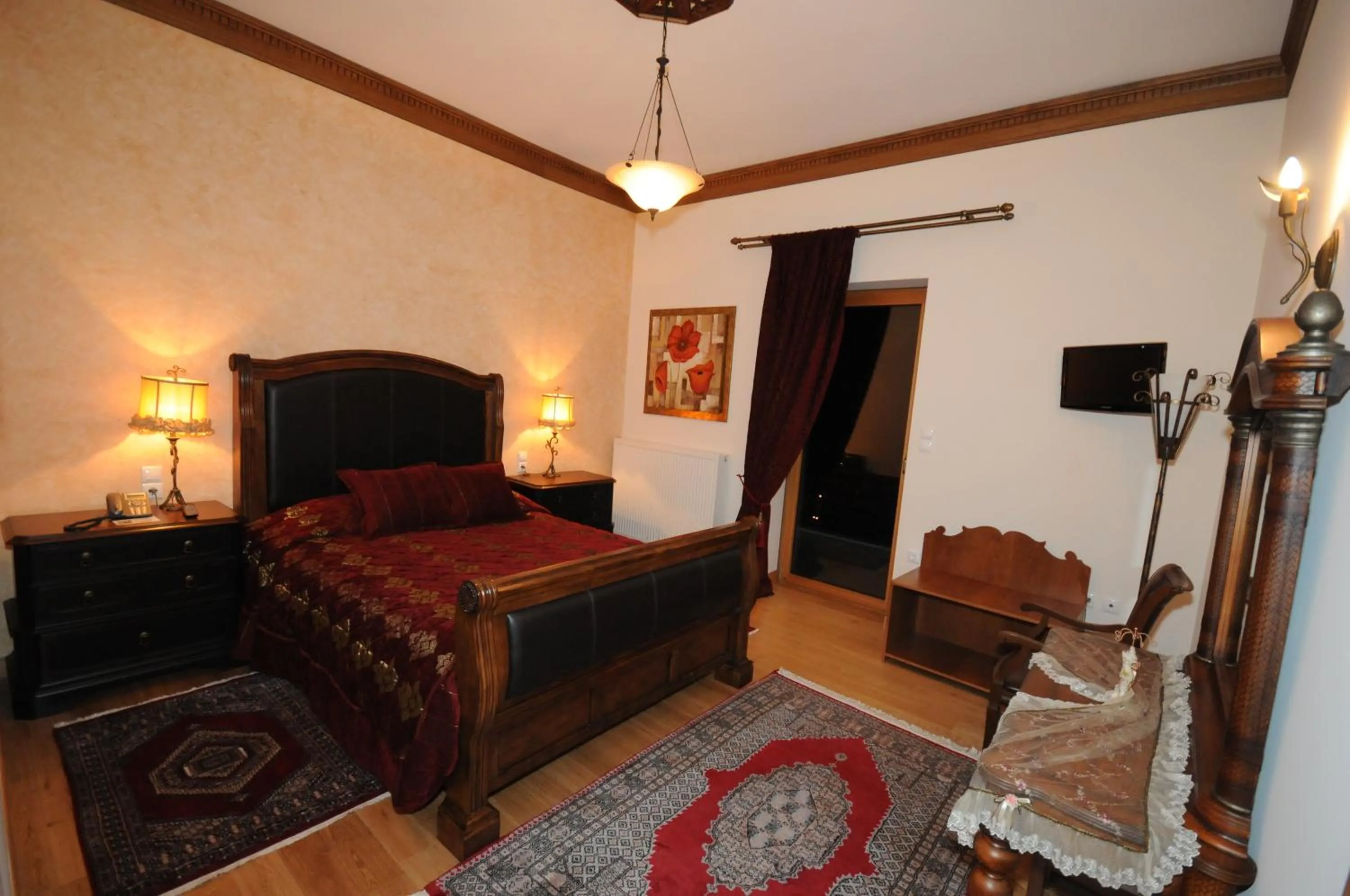 Bed in Margit Suites Hotel