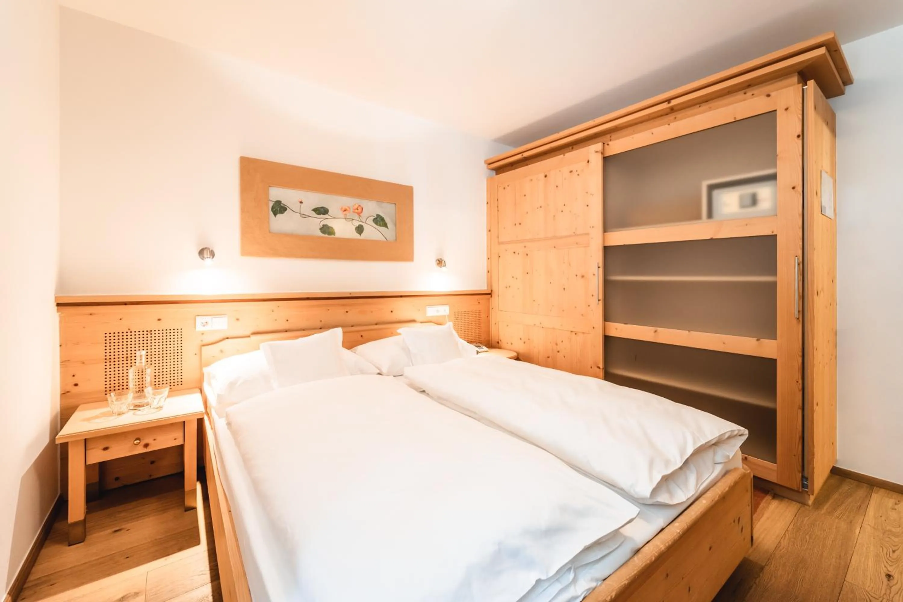 Bedroom, Bed in Naturhotel Leitlhof