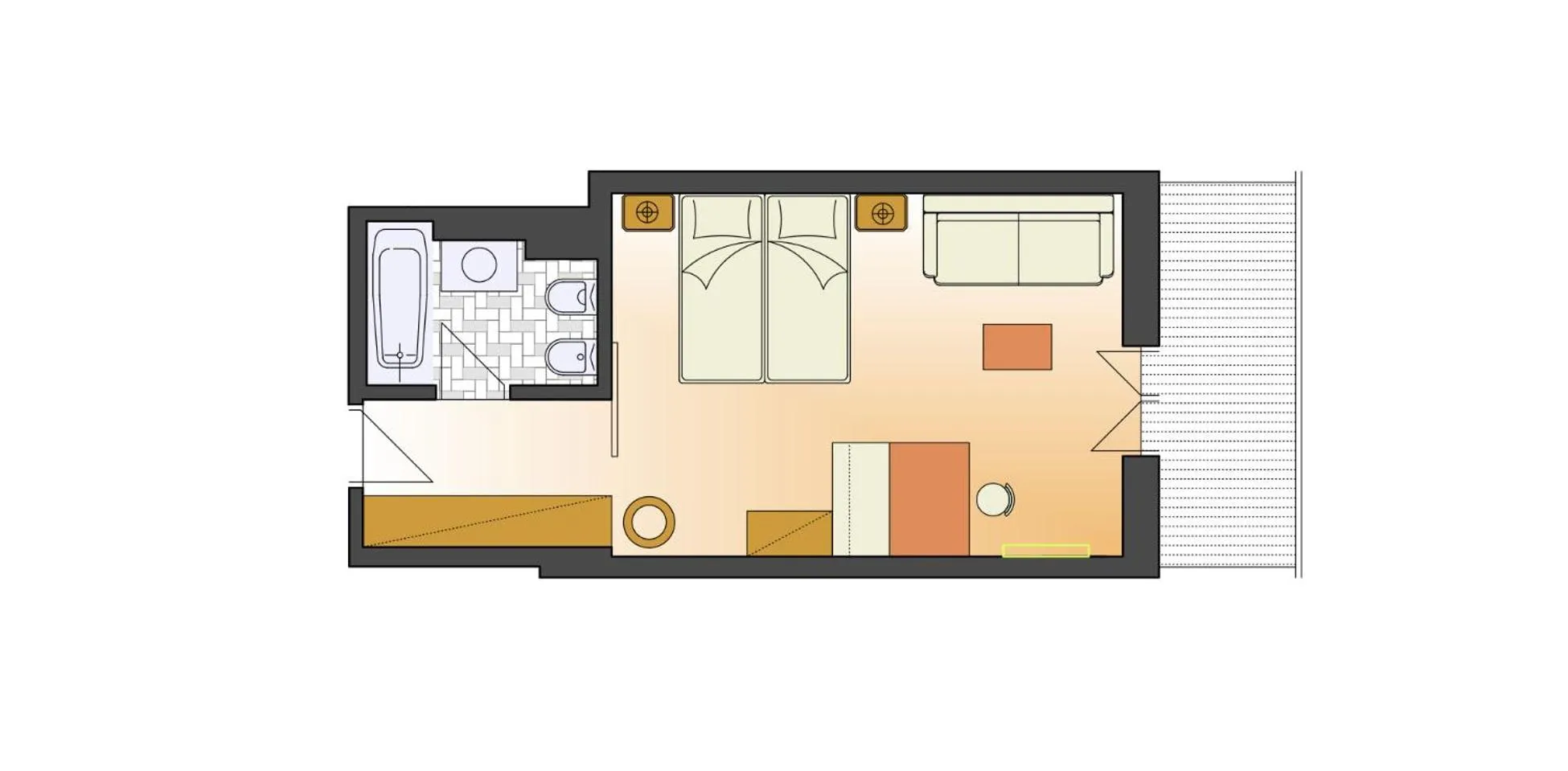 Floor plan in Naturhotel Leitlhof