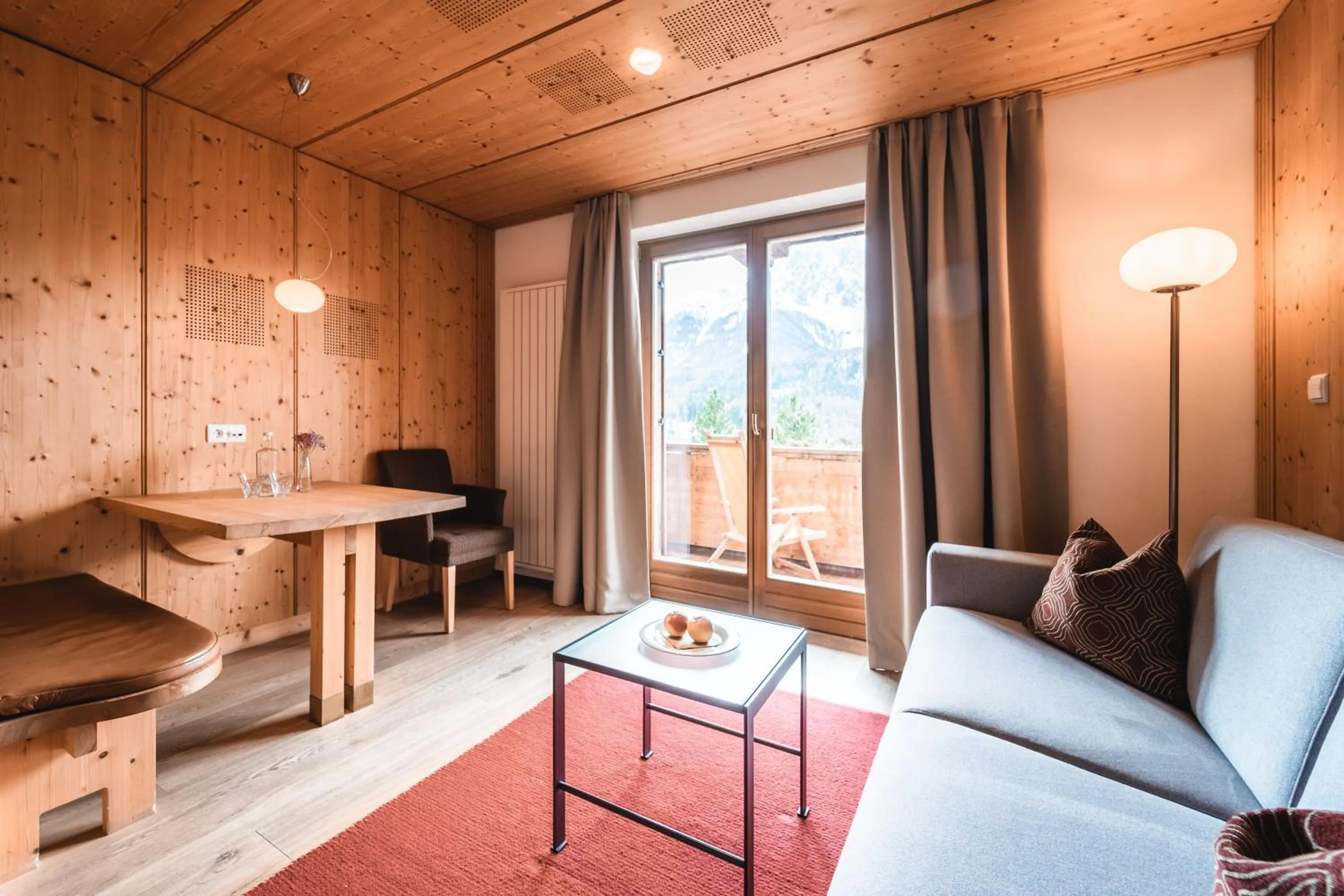 Seating area in Naturhotel Leitlhof