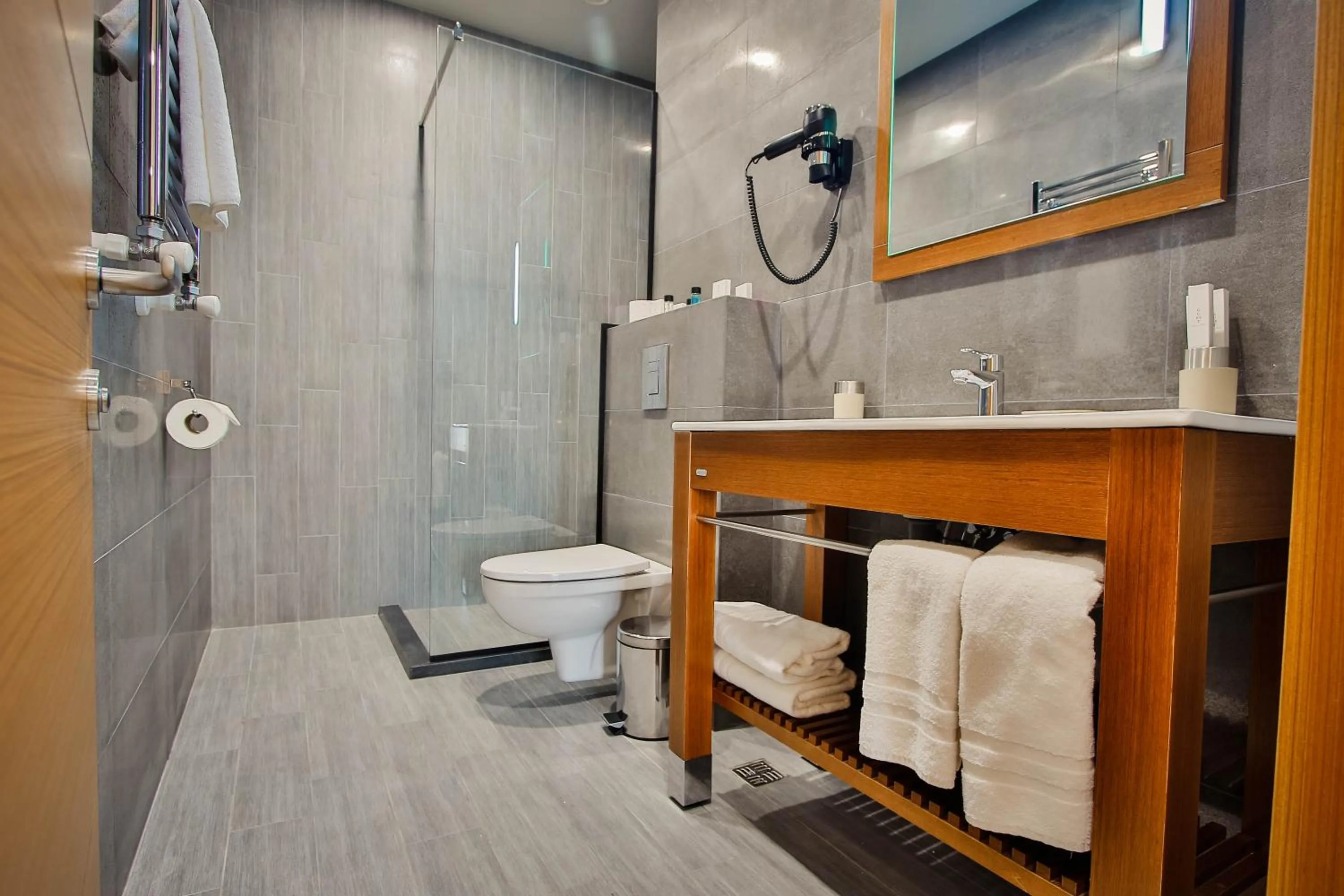 Bathroom in Ameri Plaza Tbilisi