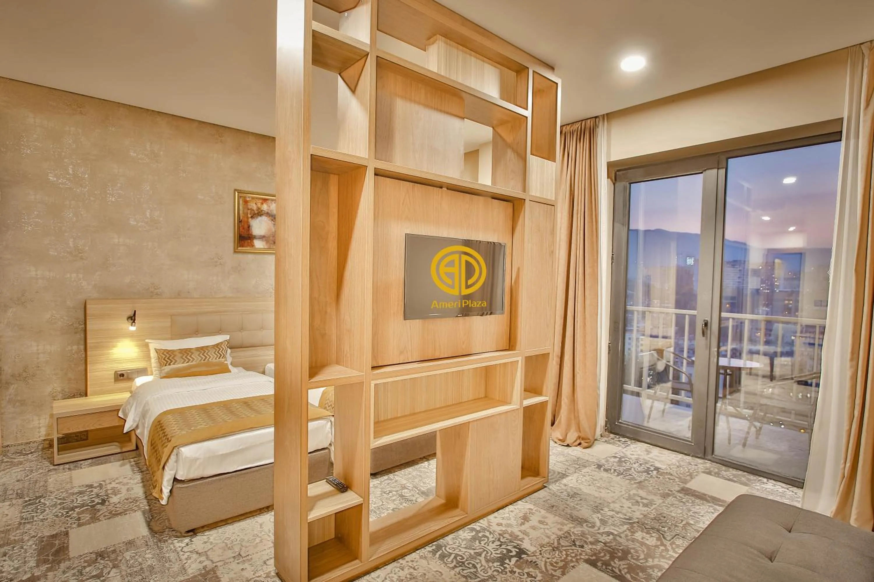 Bedroom, Bed in Ameri Plaza Tbilisi