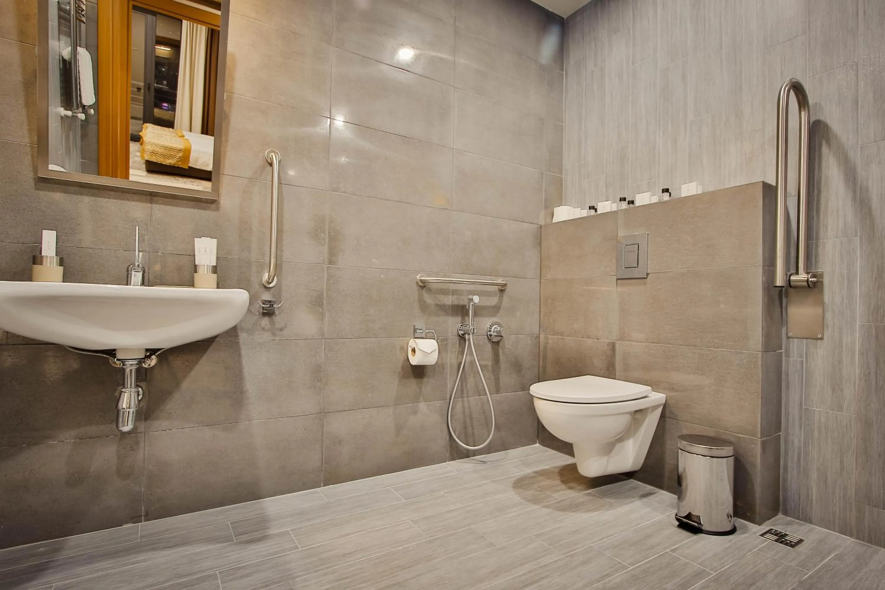 Bathroom in Ameri Plaza Tbilisi