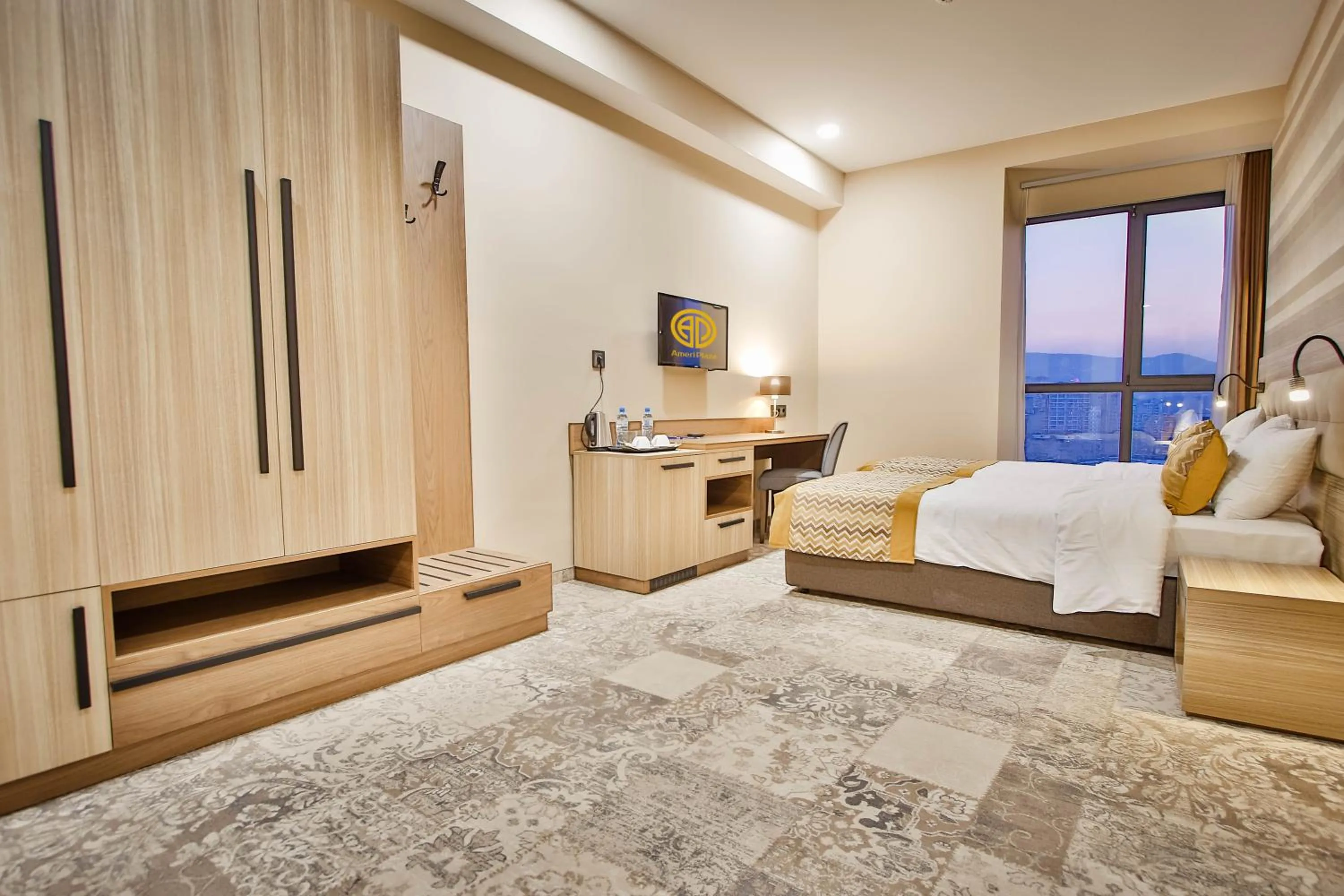 Bedroom, Bed in Ameri Plaza Tbilisi