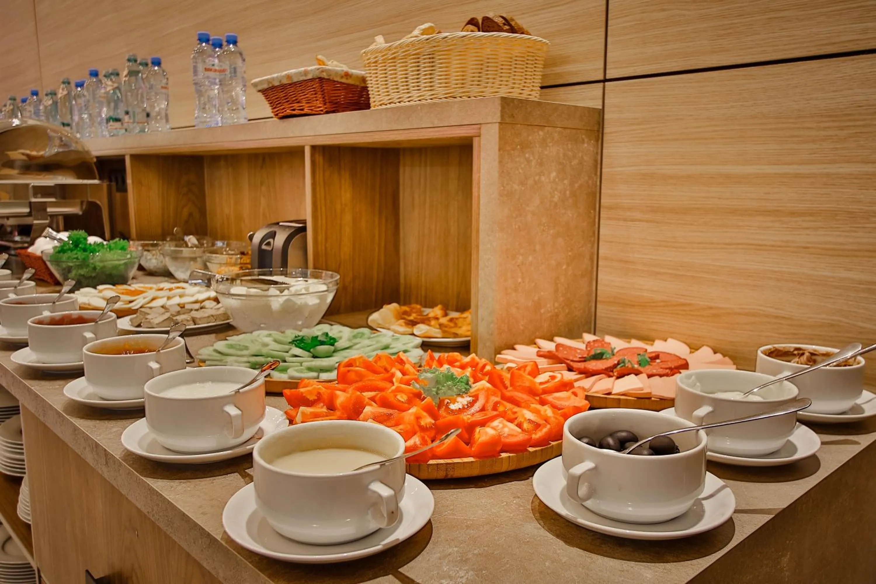Buffet breakfast in Ameri Plaza Tbilisi