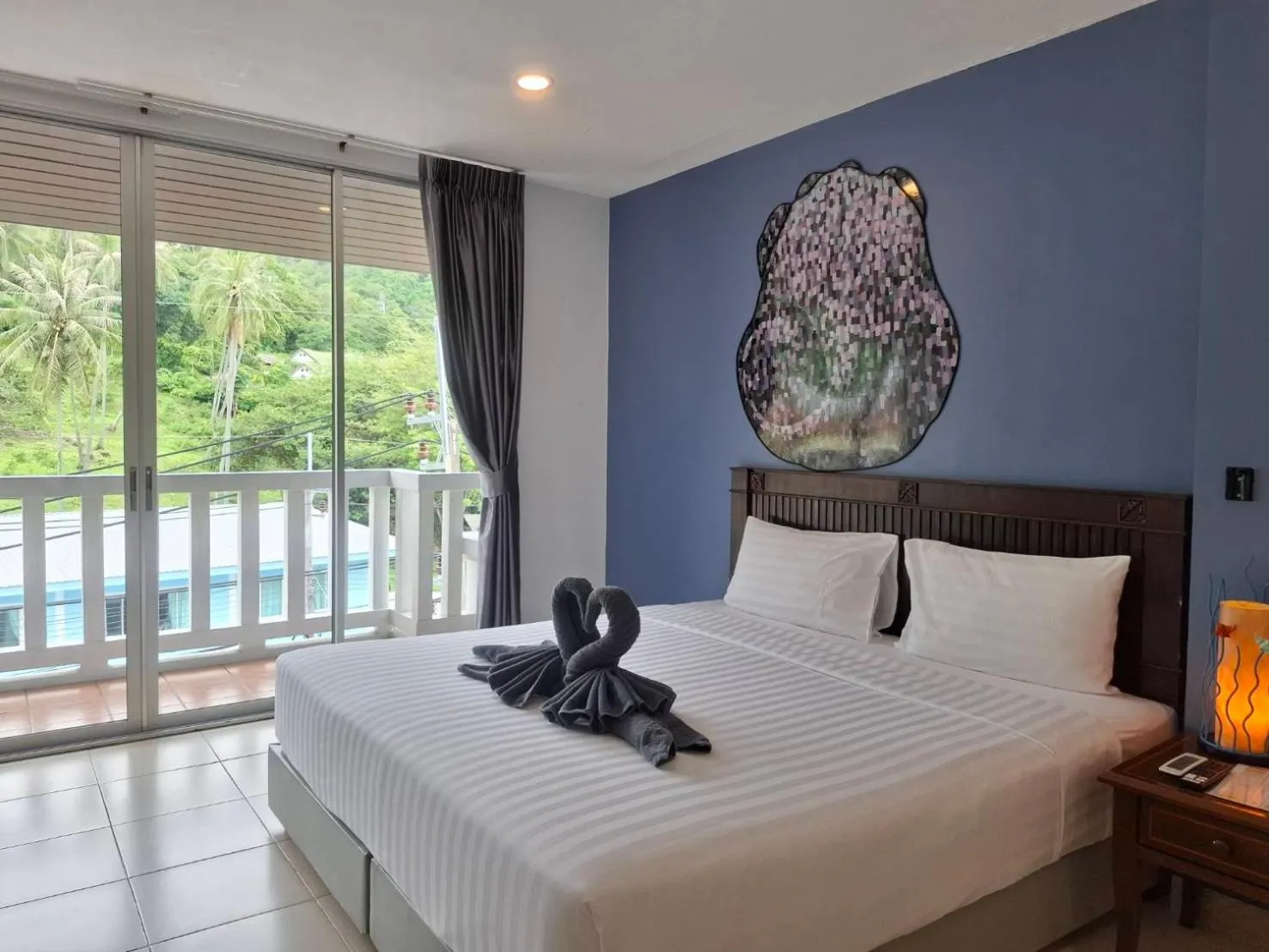 Bed in Karon Living Room - SHA Plus