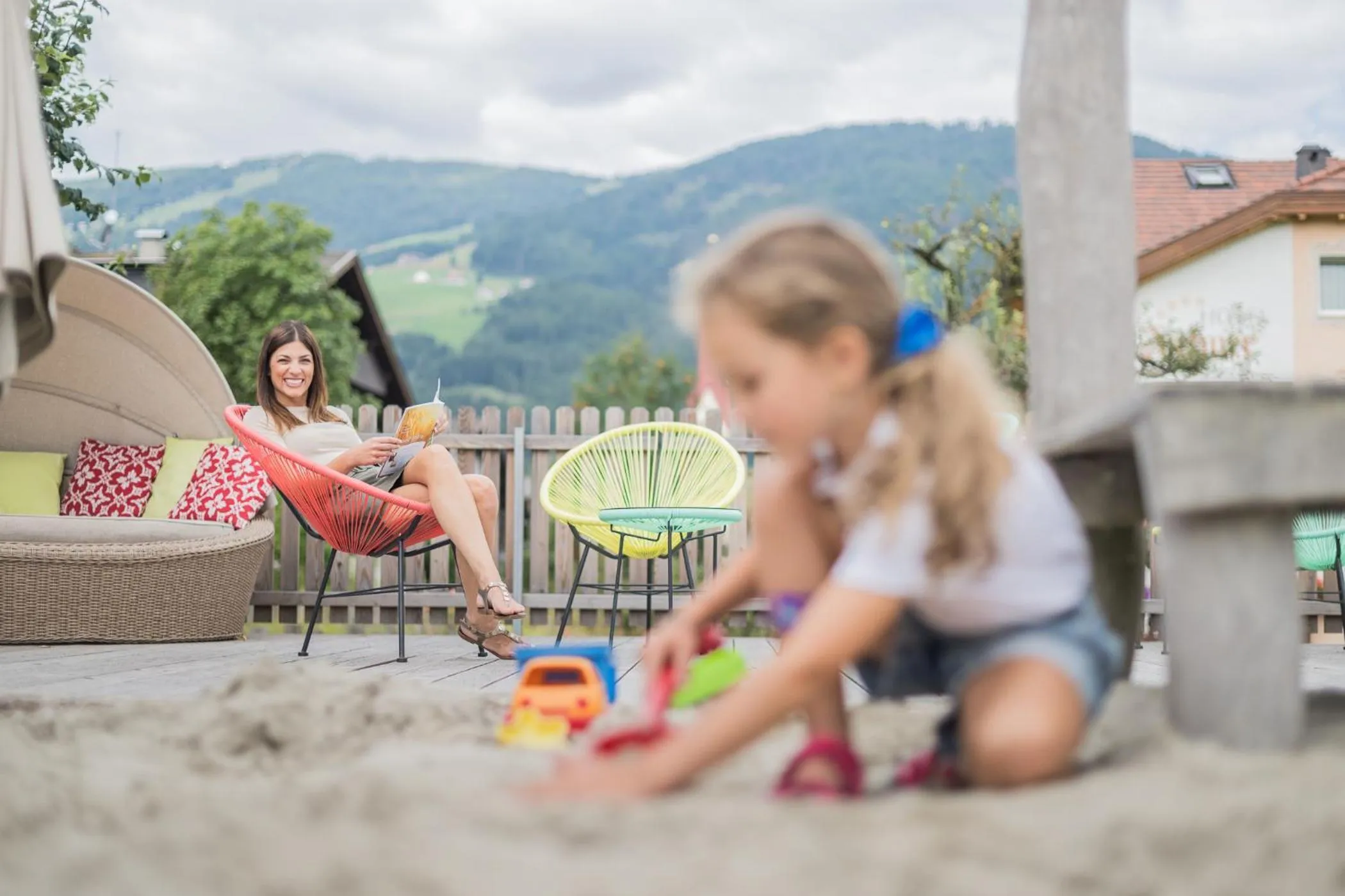 Children play ground in Hotel Fameli