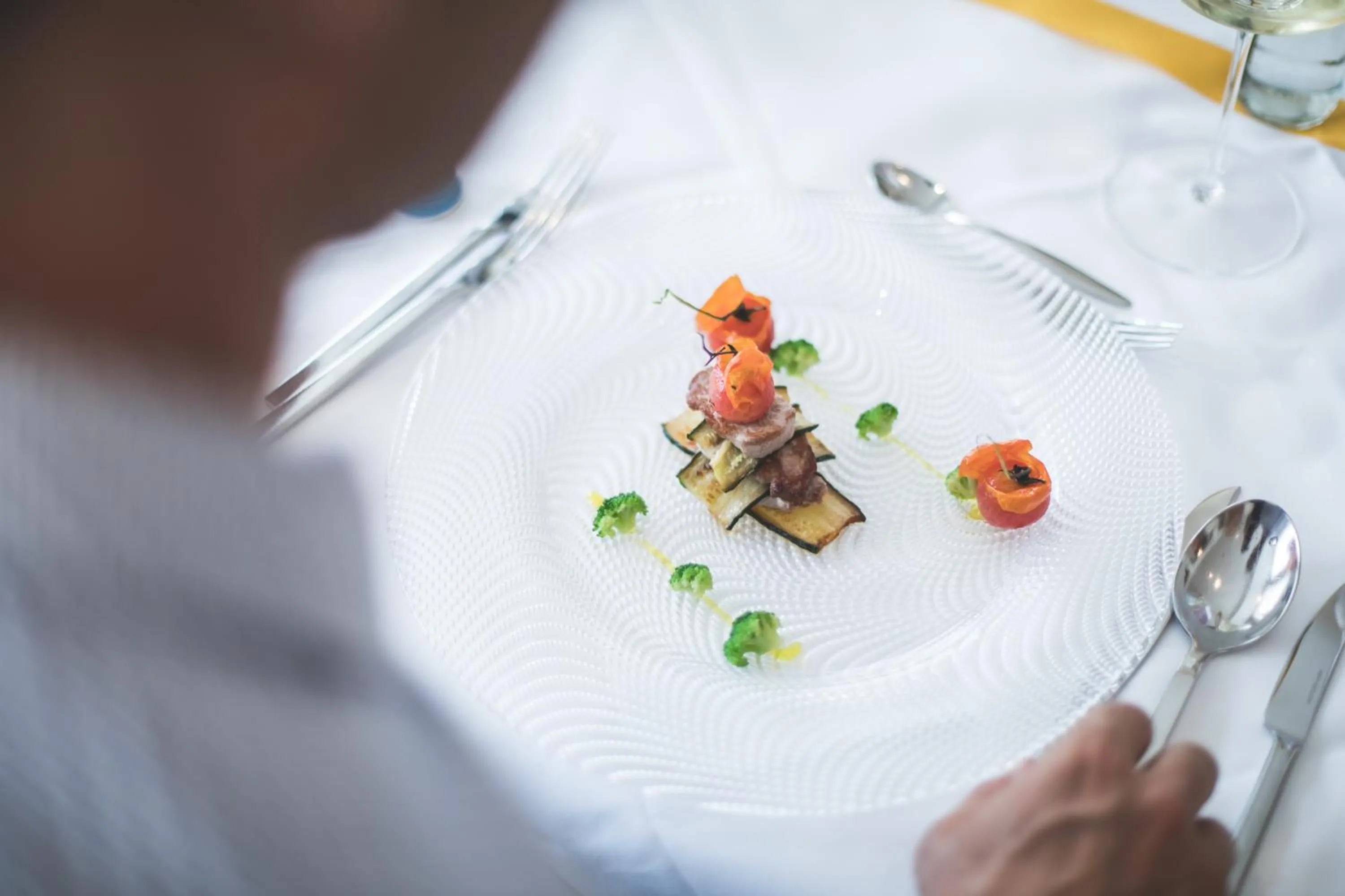 Food close-up in Hotel Fameli